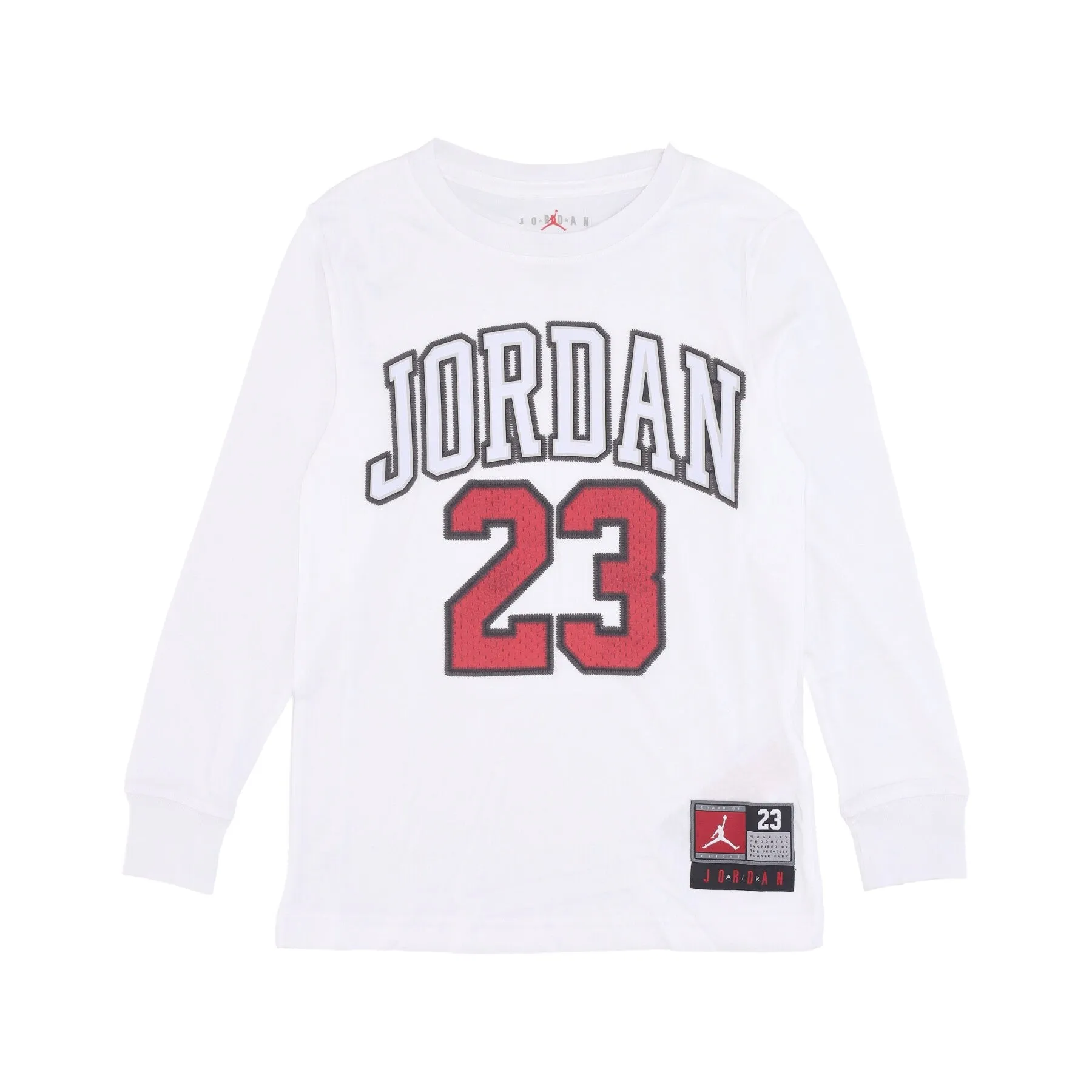 Maglietta Manica Lunga Ragazzo Practice Flight L/s Tee White