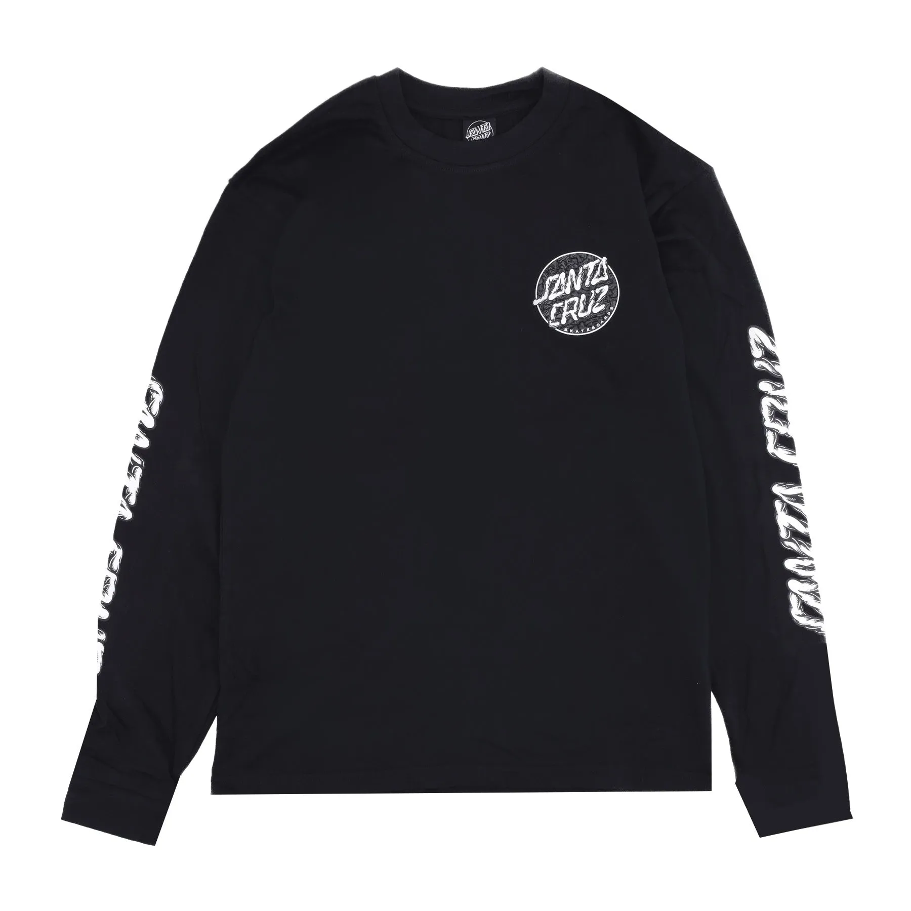 Maglietta Manica Lunga Uomo Alive Hand L/s Tee Black