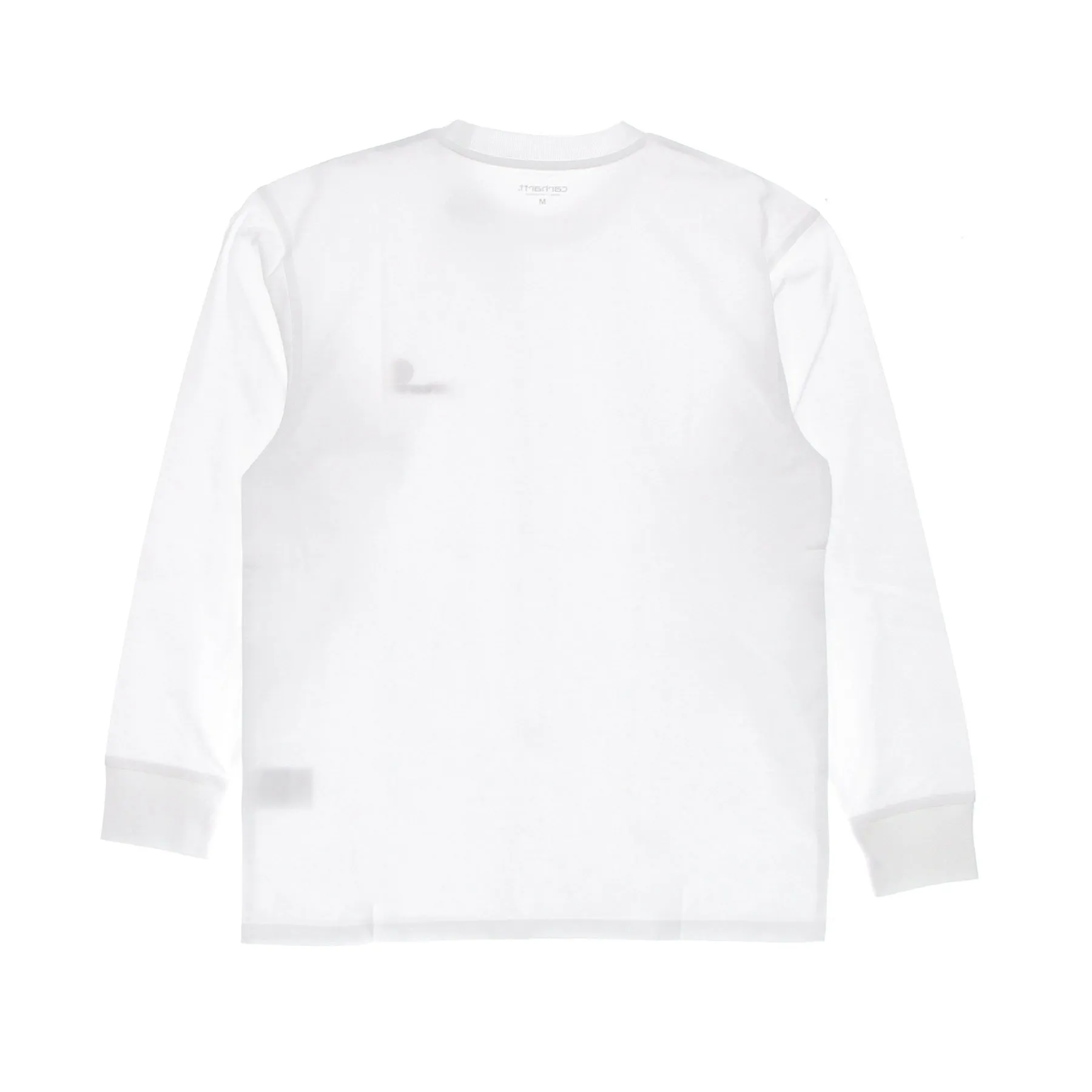 Maglietta Manica Lunga Uomo American Script L/s Tee White