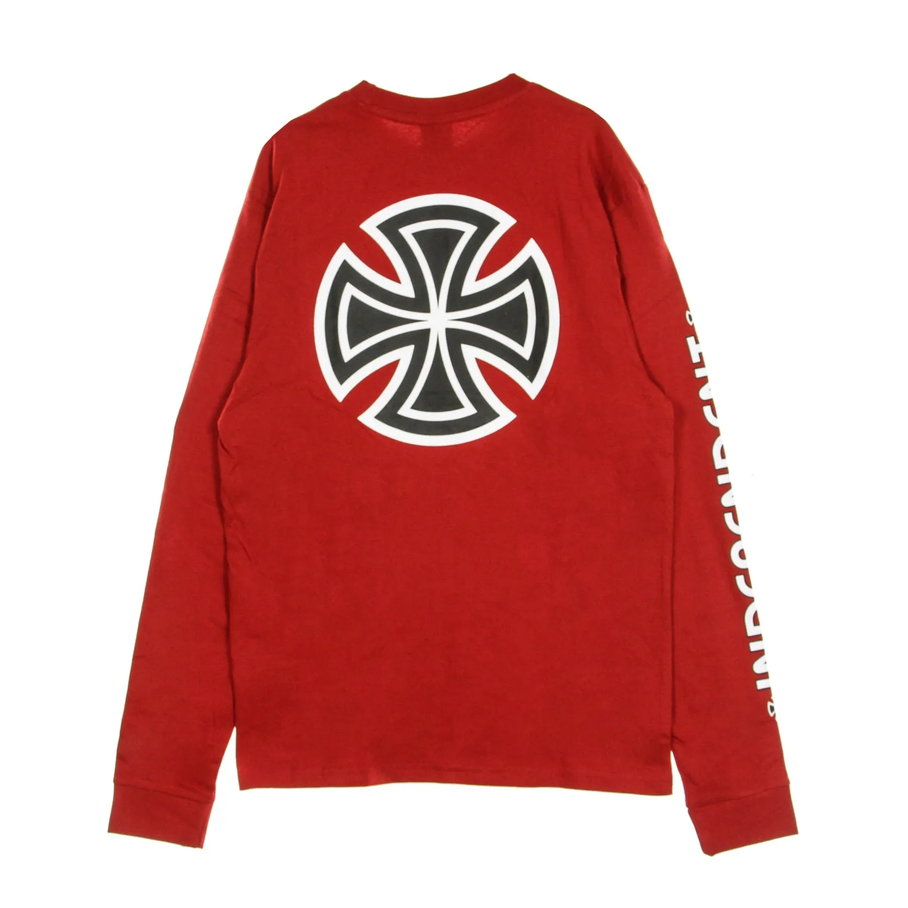 Maglietta Manica Lunga Uomo Bar Cross L/s Cardinal Red