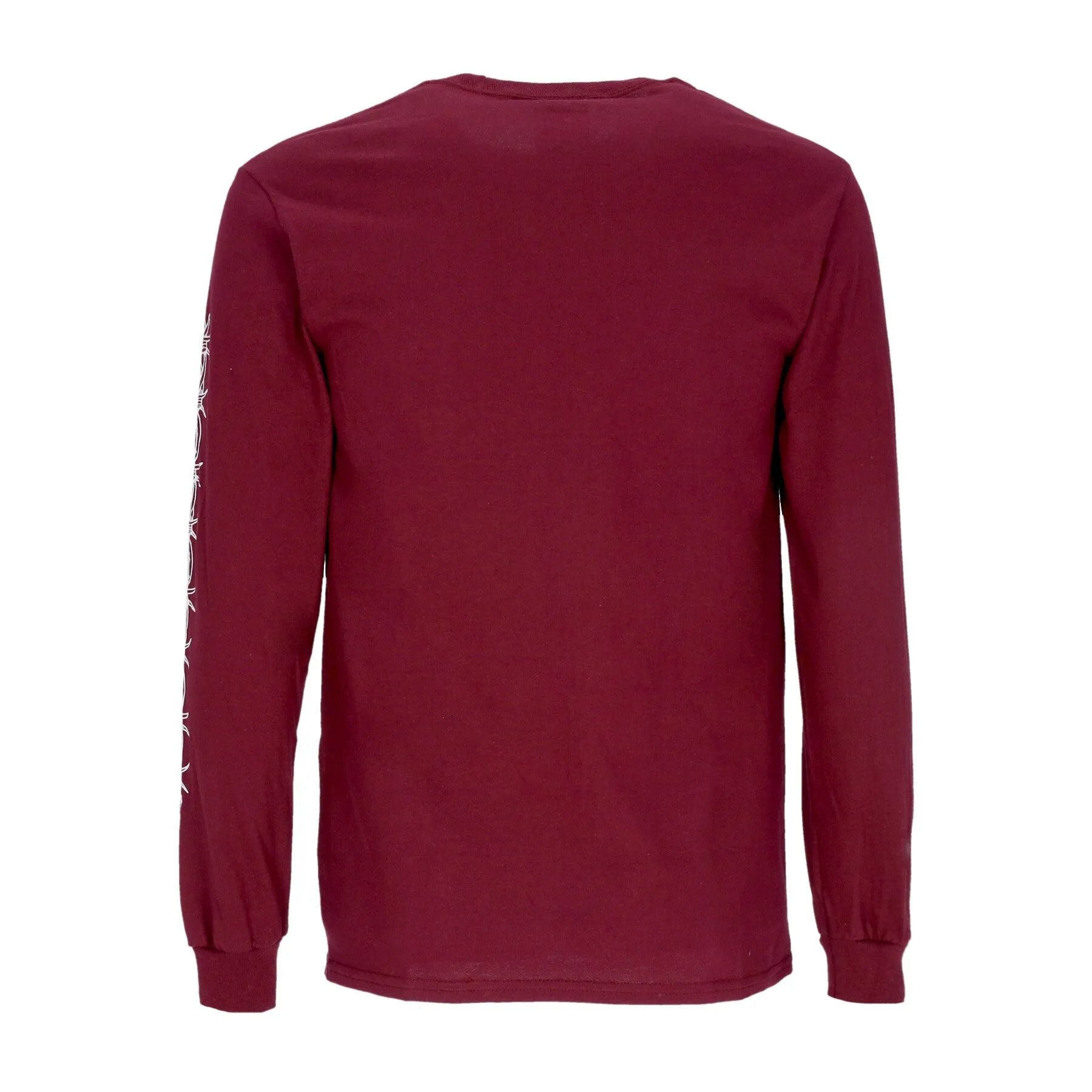 Maglietta Manica Lunga Uomo Barbed Wire L/s Tee Maroon