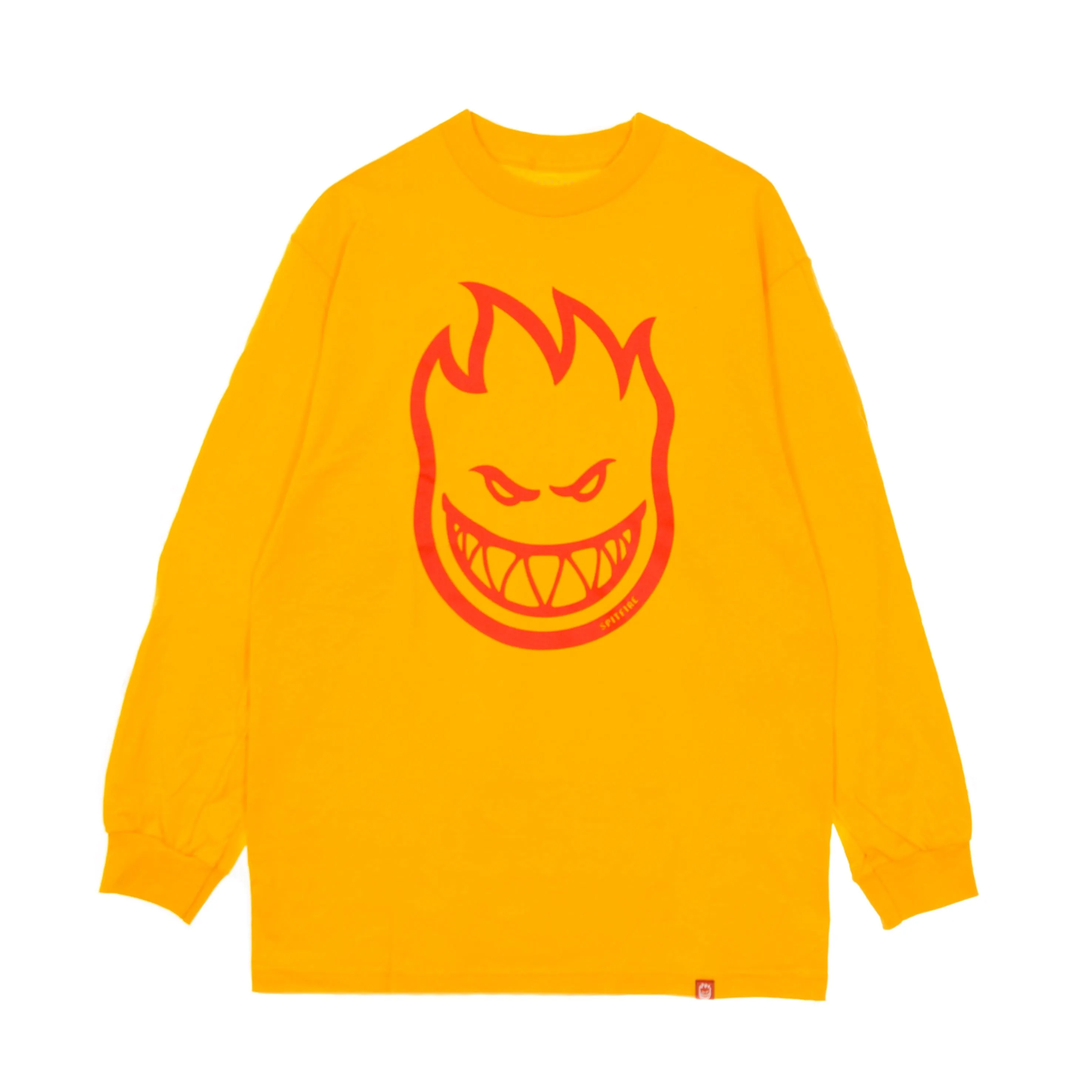 Maglietta Manica Lunga Uomo Bighead L/s Gold/red