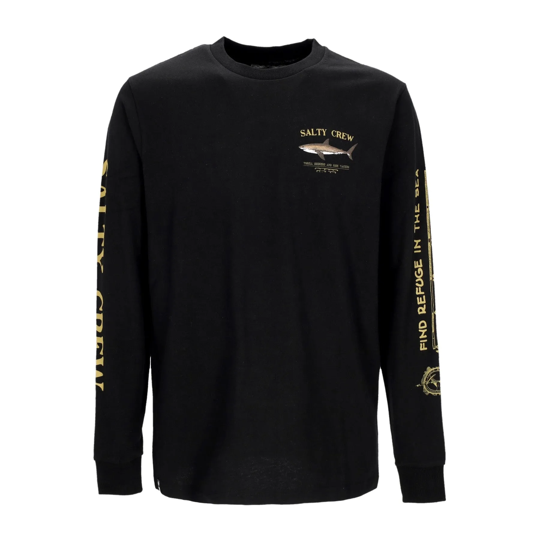 Maglietta Manica Lunga Uomo Bruce L/s Tee Black