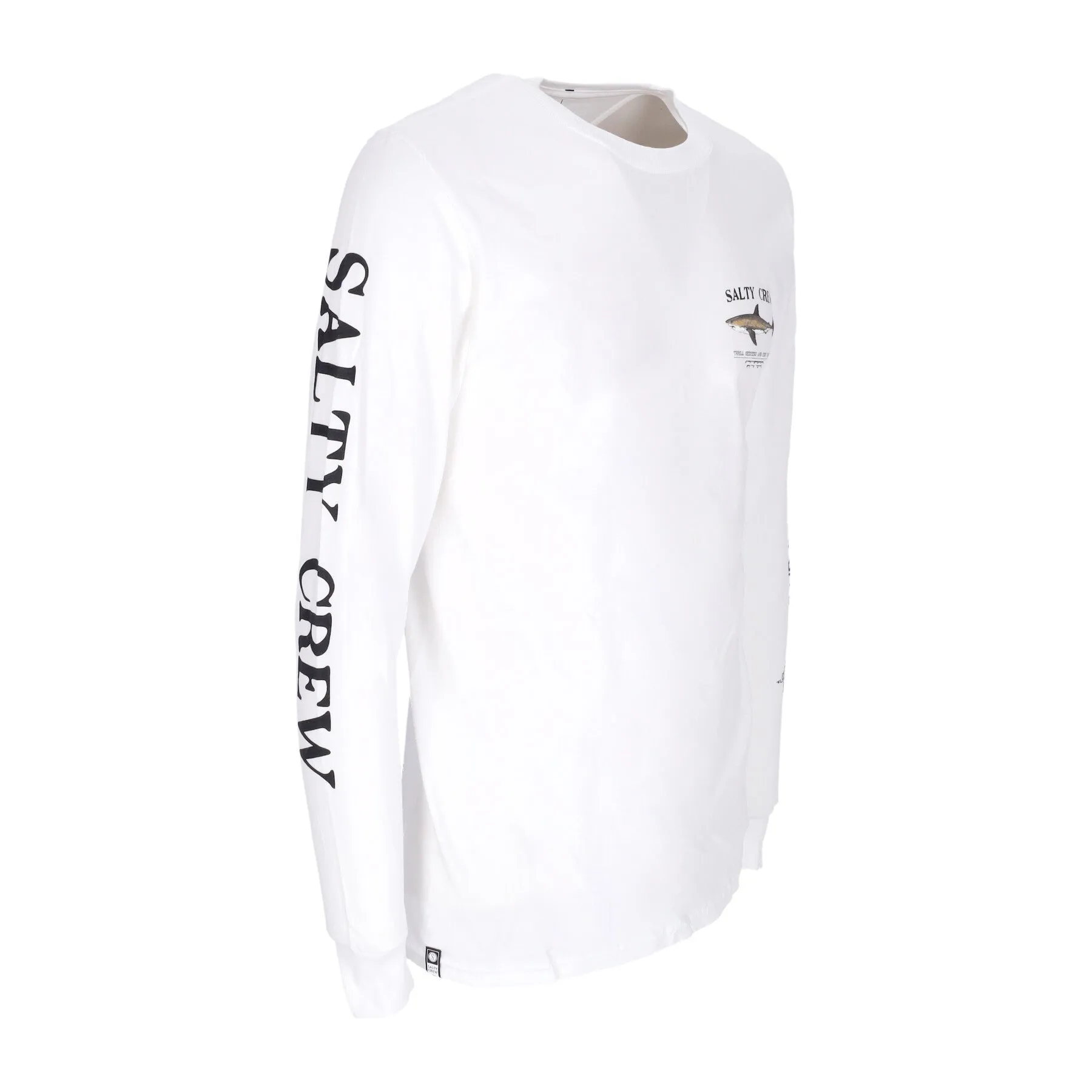 Maglietta Manica Lunga Uomo Bruce L/s Tee White