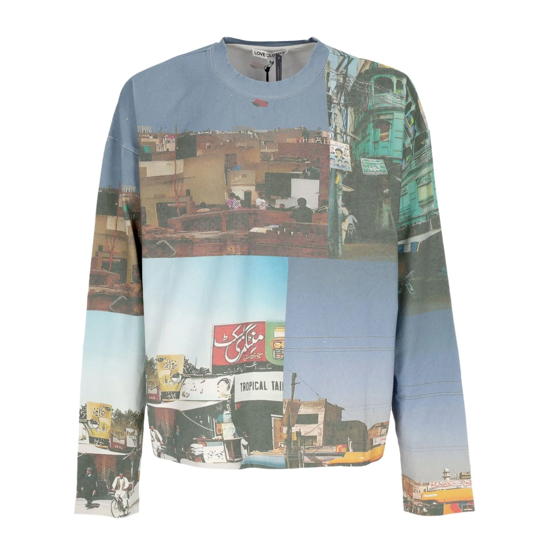 Maglietta Manica Lunga Uomo City L/s Tee Multi