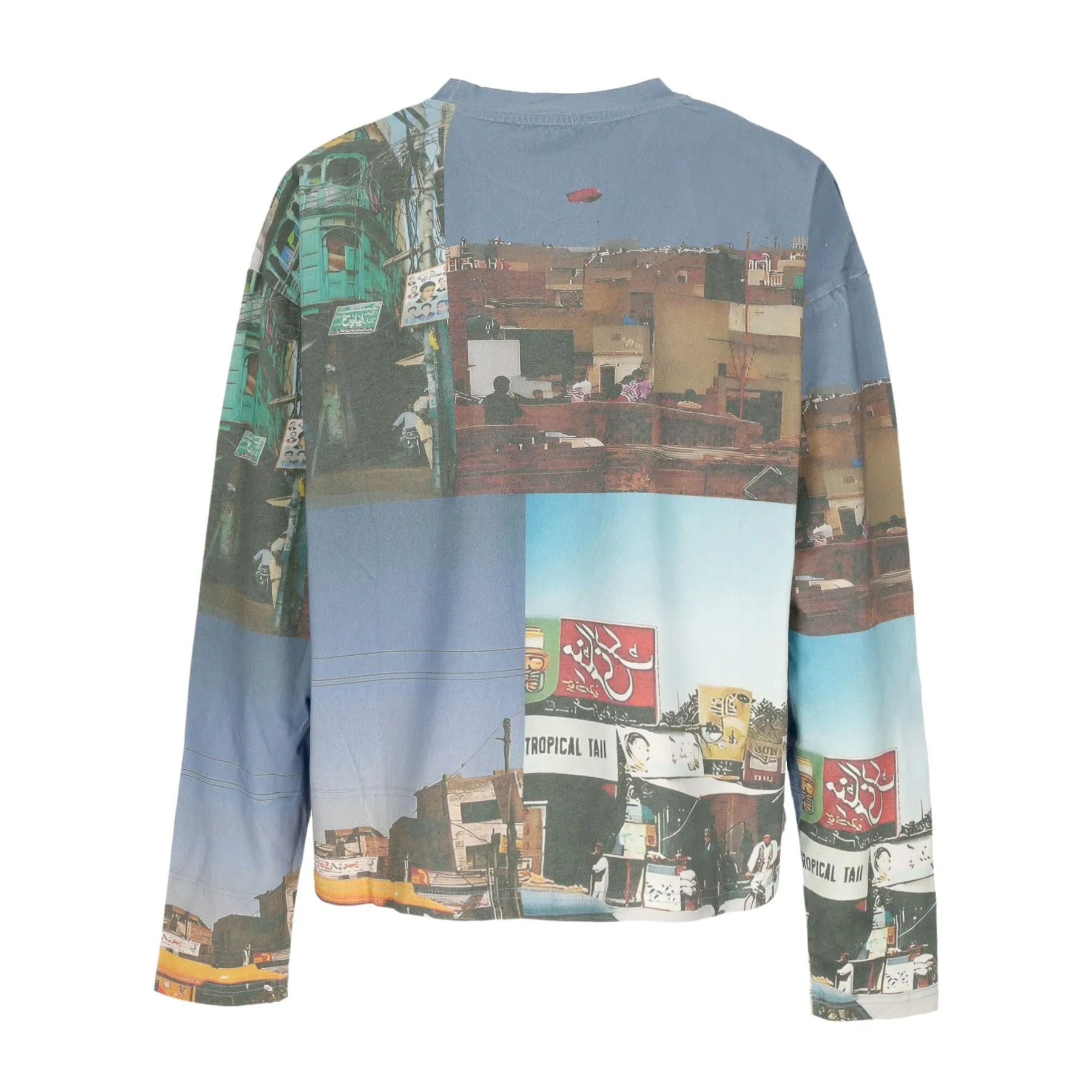 Maglietta Manica Lunga Uomo City L/s Tee Multi