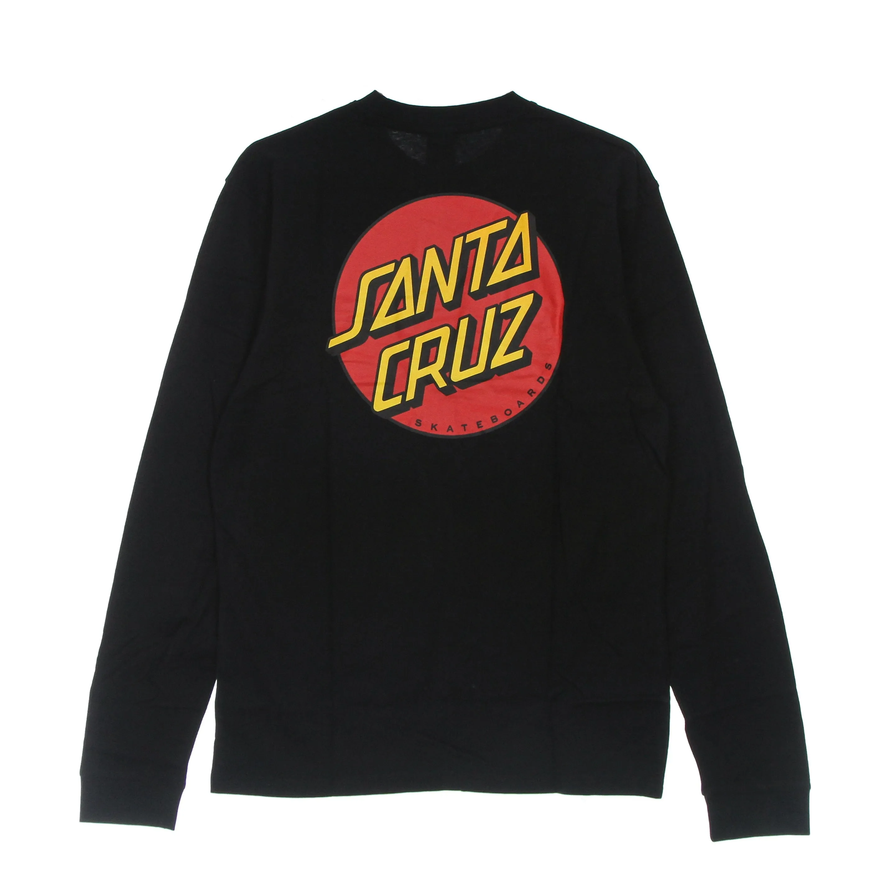 Maglietta Manica Lunga Uomo Classic Dot Chest L/s Tee Black