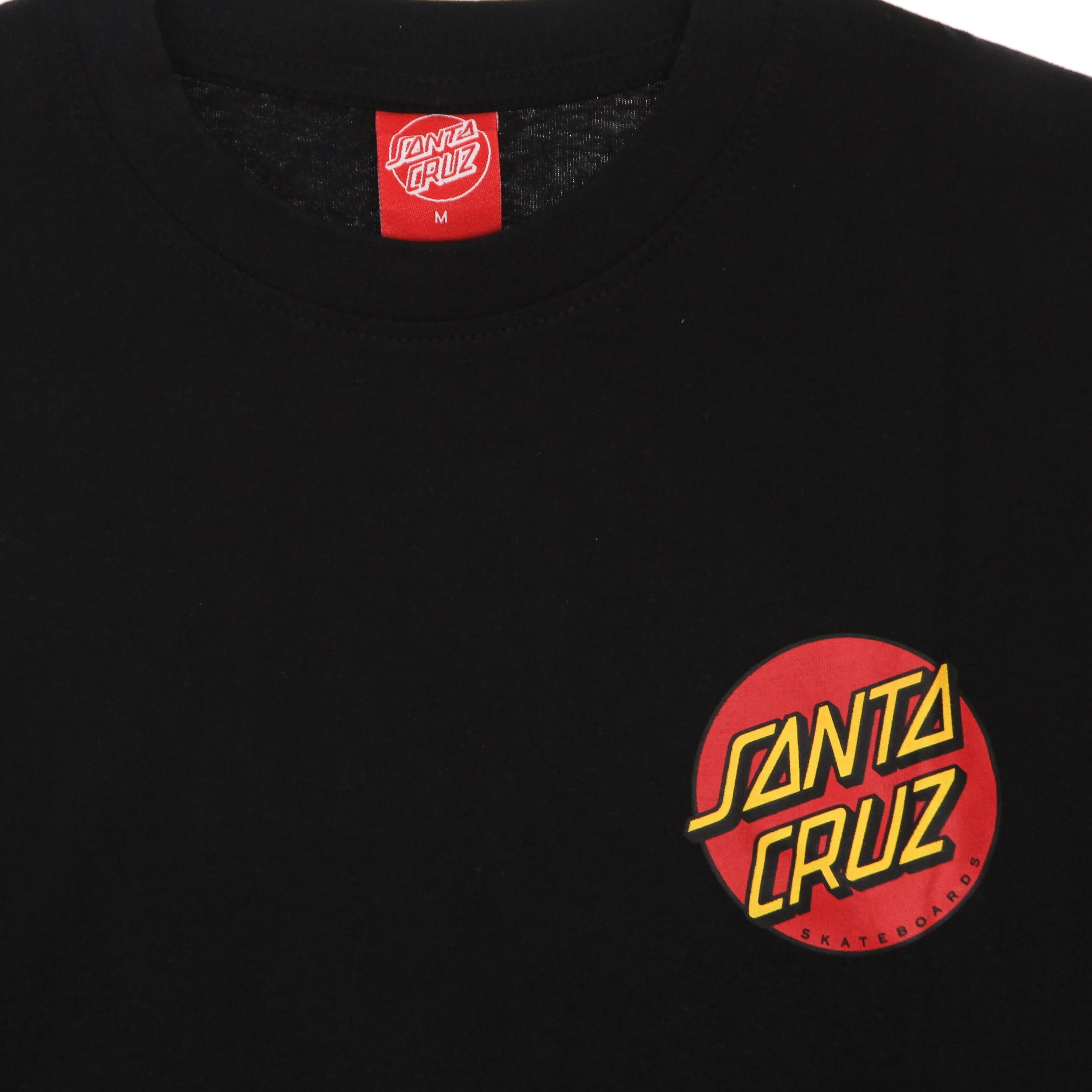 Maglietta Manica Lunga Uomo Classic Dot Chest L/s Tee Black