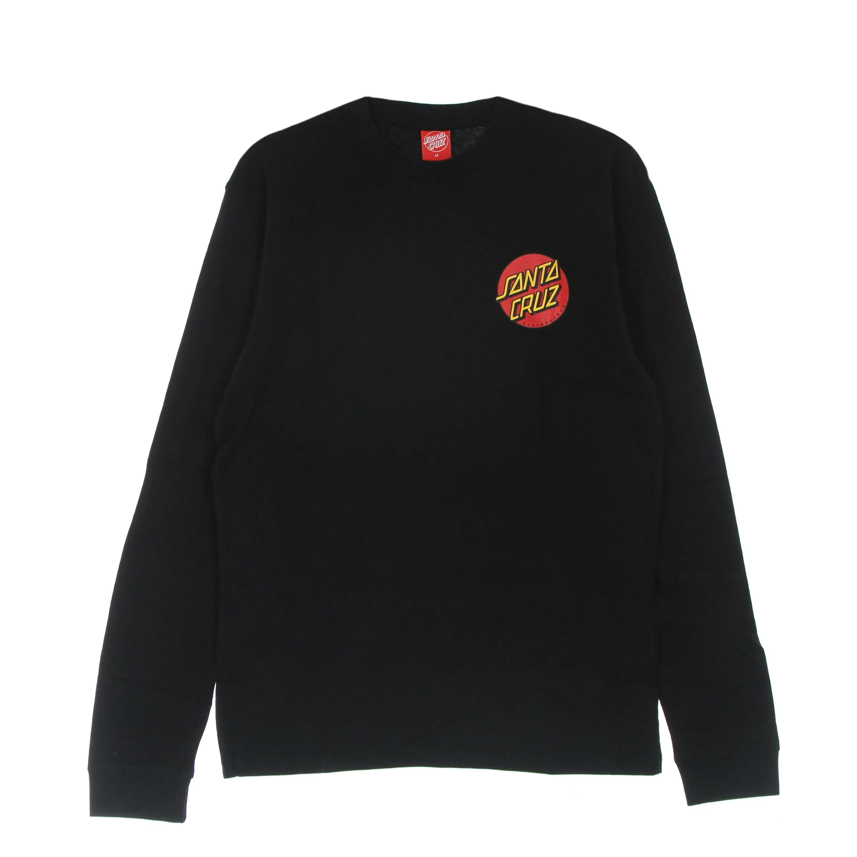 Maglietta Manica Lunga Uomo Classic Dot Chest L/s Tee Black