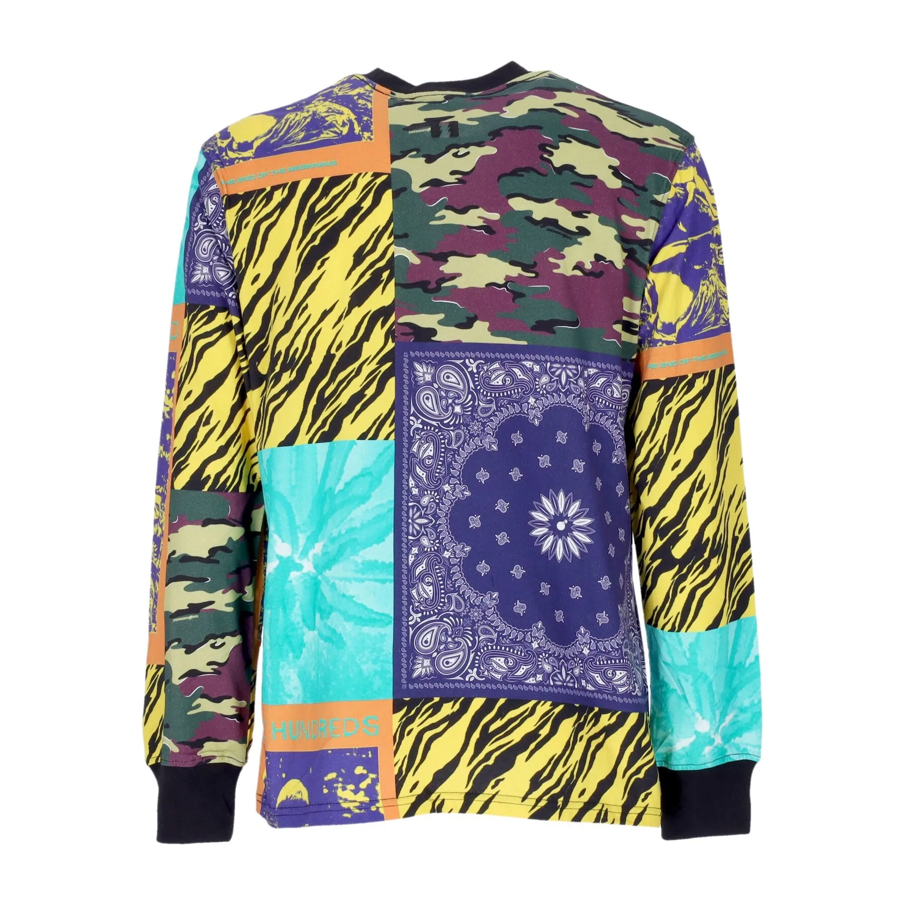 Maglietta Manica Lunga Uomo Collage L/s Tee Multi