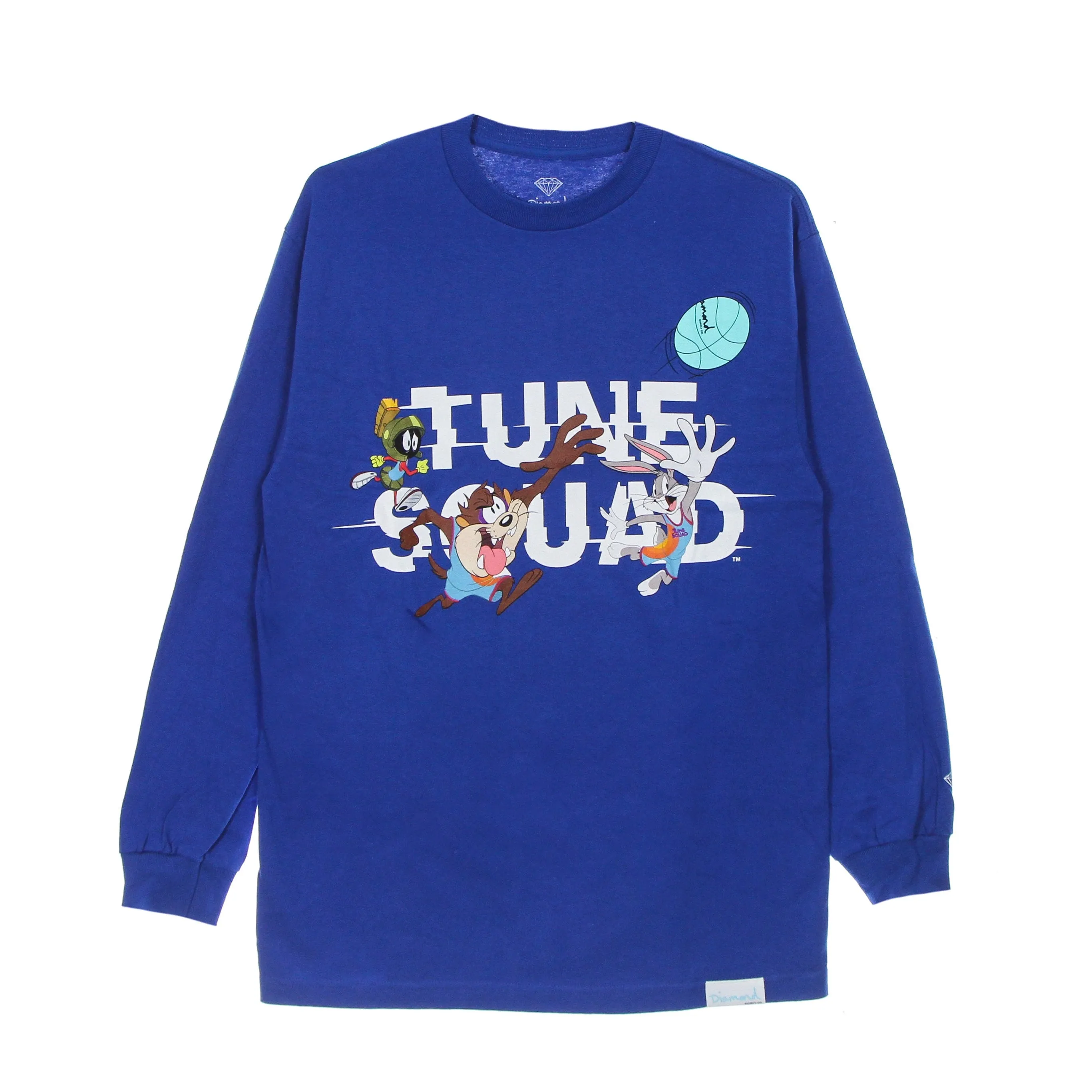 Maglietta Manica Lunga Uomo Daffy Duck L/s Tee X Space Jam 2 Royal Blue
