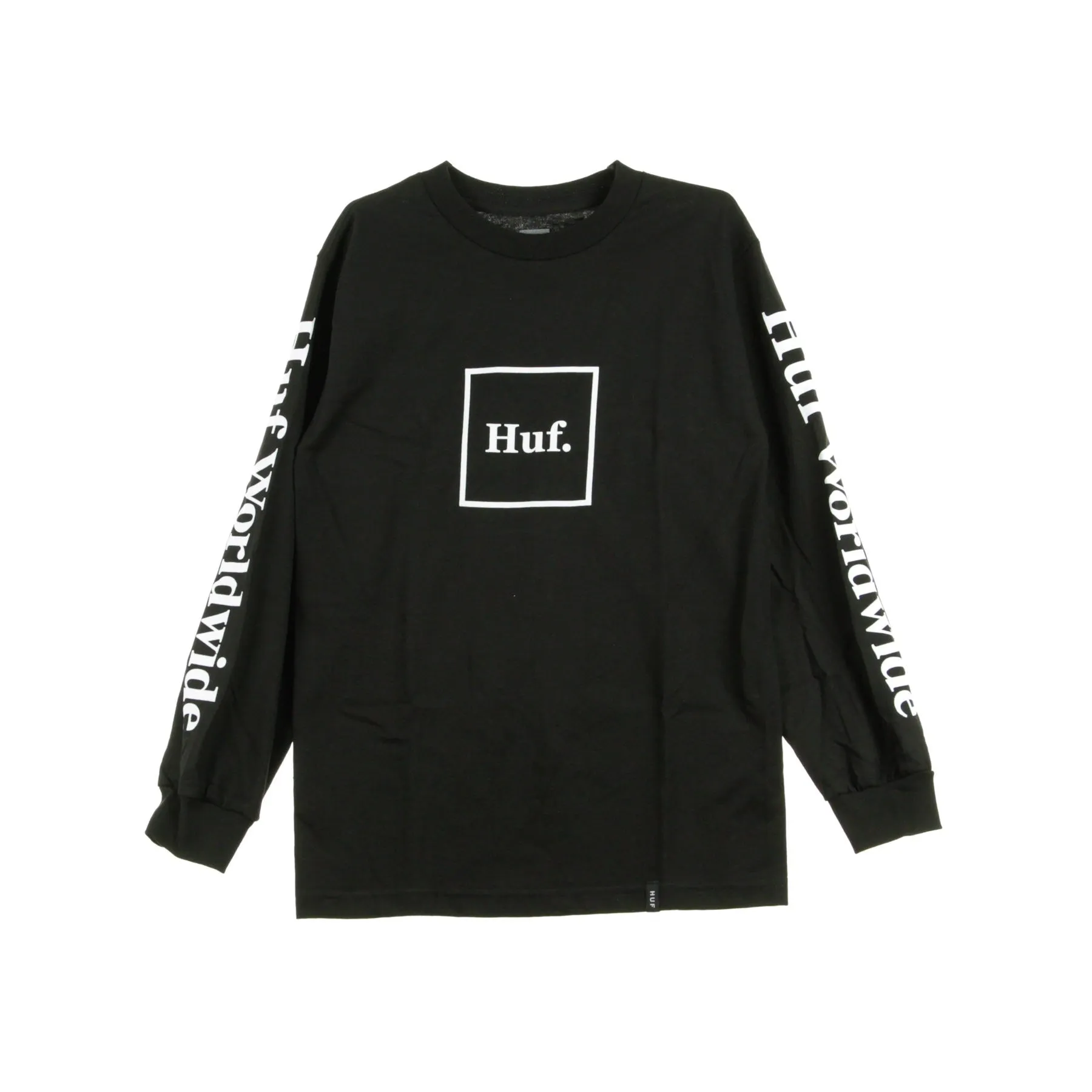 Maglietta Manica Lunga Uomo Domestic L/s Tee Black/white