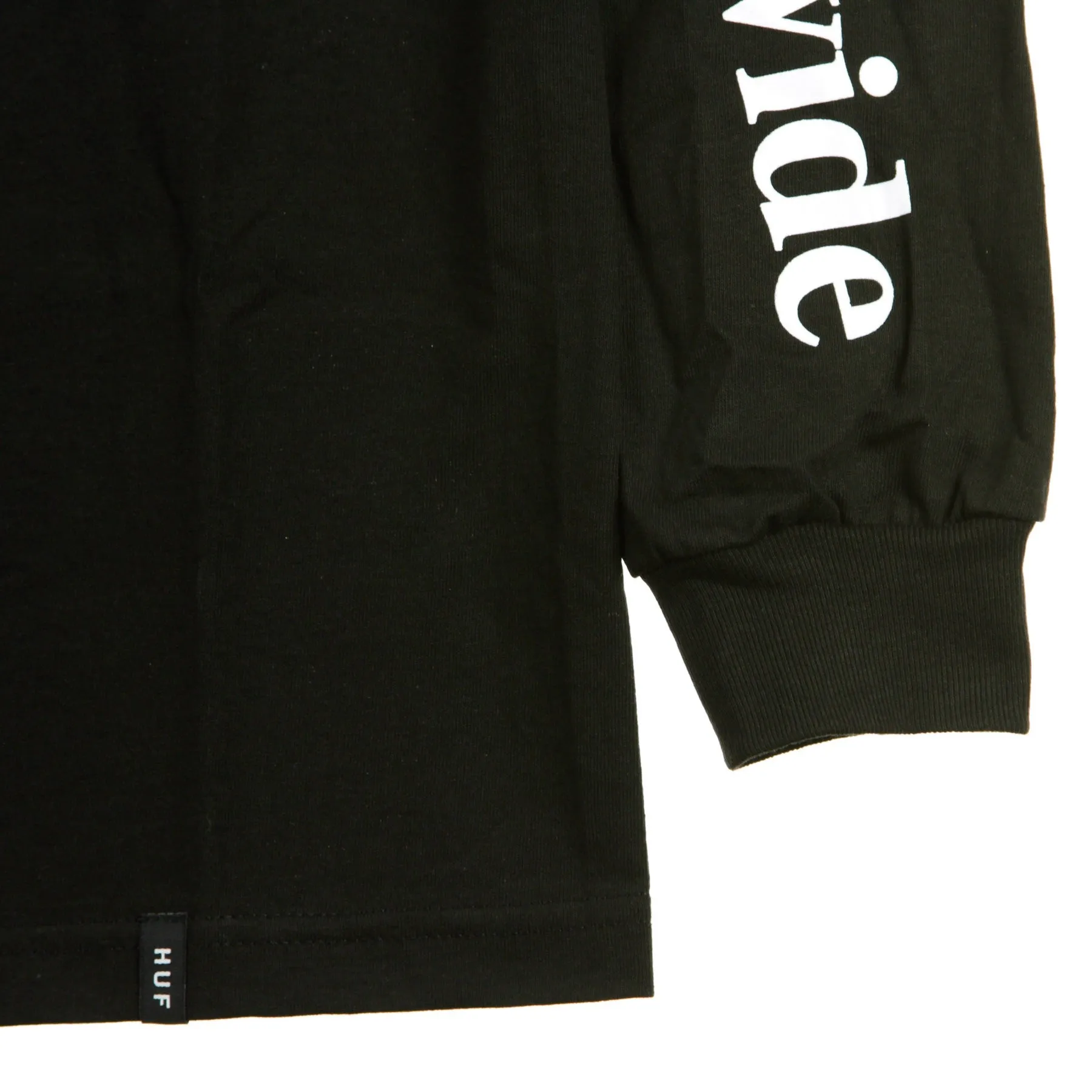Maglietta Manica Lunga Uomo Domestic L/s Tee Black/white