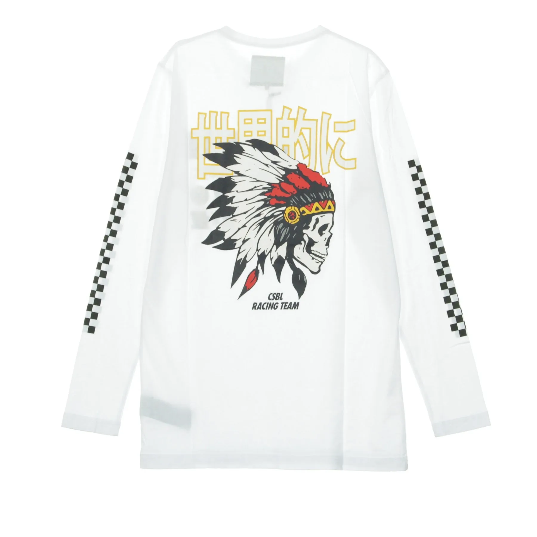Maglietta Manica Lunga Uomo Downtown L/s White/black