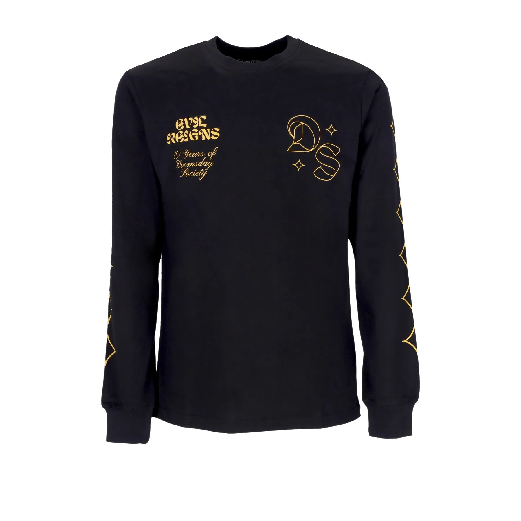 Maglietta Manica Lunga Uomo Dxsx L/s Tee Black
