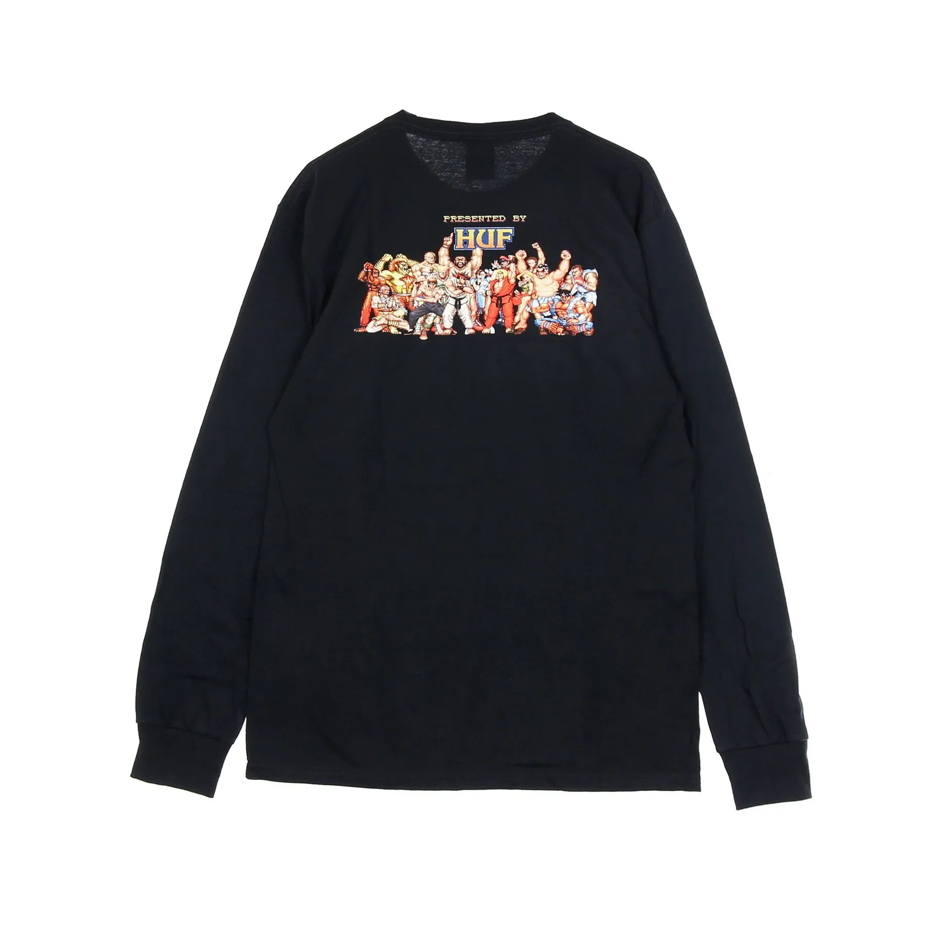 Maglietta Manica Lunga Uomo Ending L/s Tee X Street Fighter Ii Black