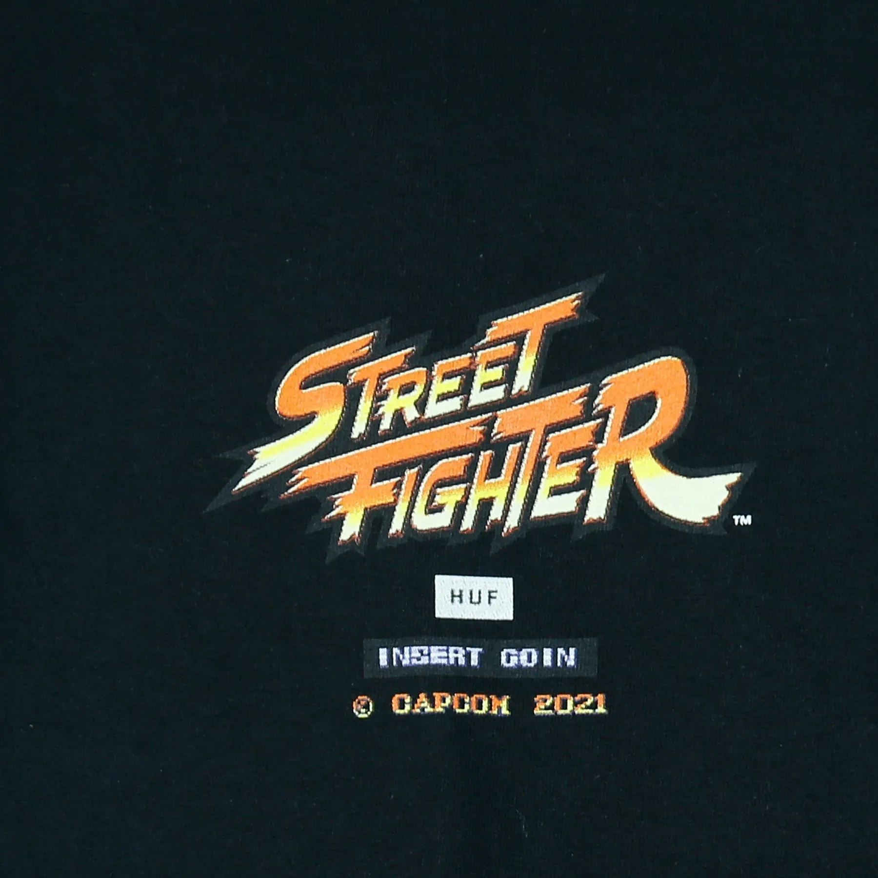 Maglietta Manica Lunga Uomo Ending L/s Tee X Street Fighter Ii Black