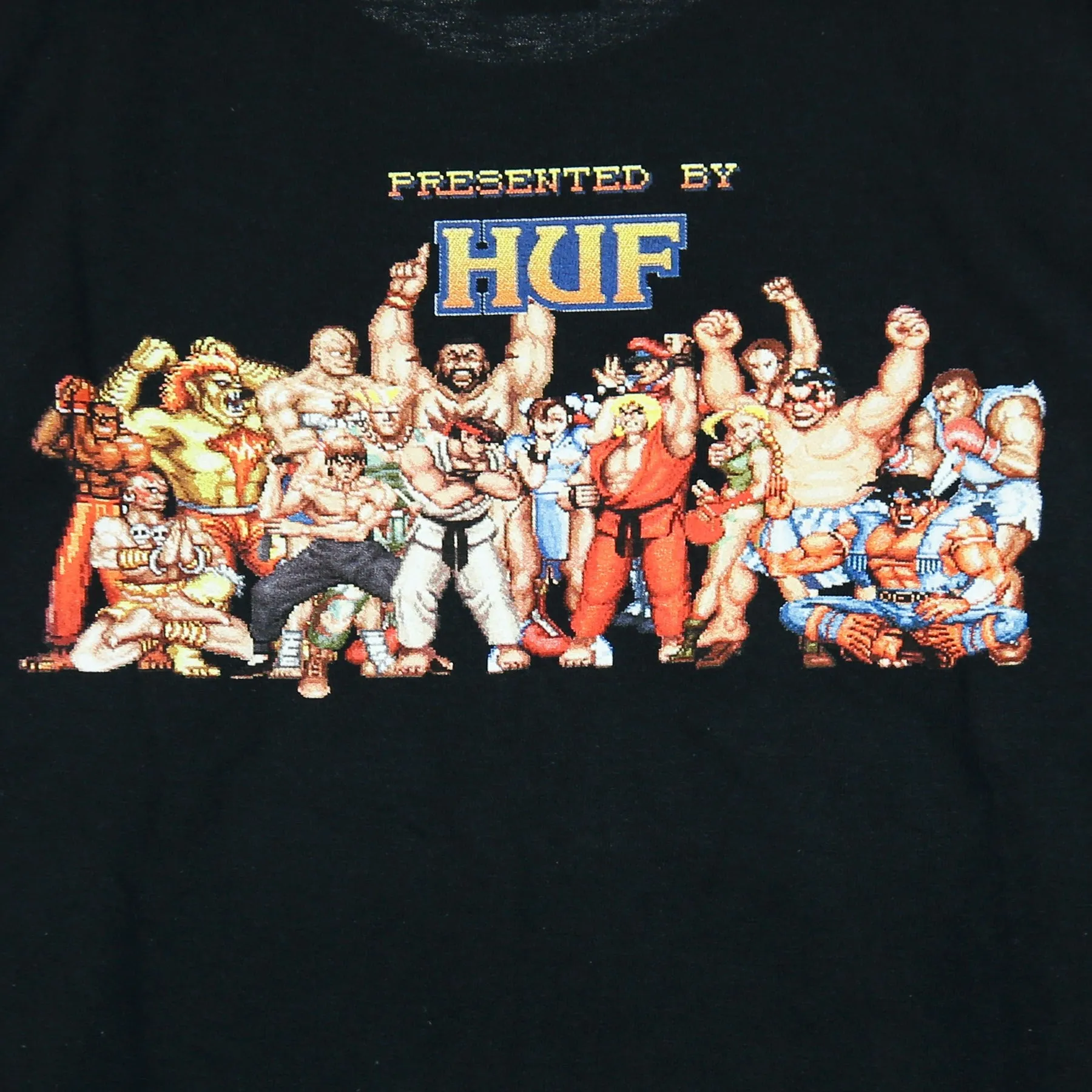 Maglietta Manica Lunga Uomo Ending L/s Tee X Street Fighter Ii Black