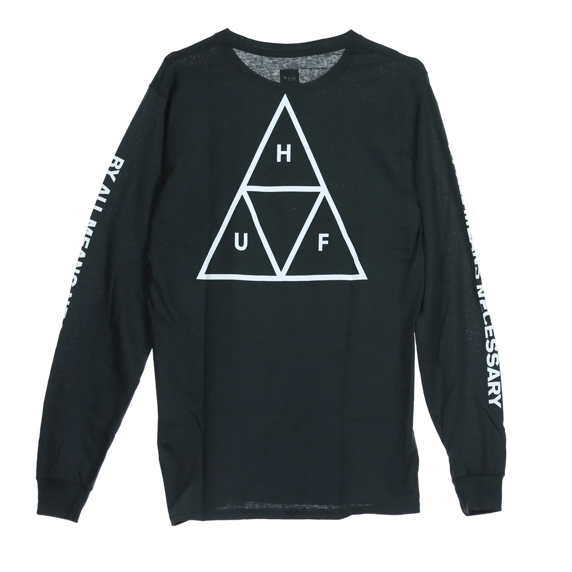 Maglietta Manica Lunga Uomo Essentials Tt L/s Black