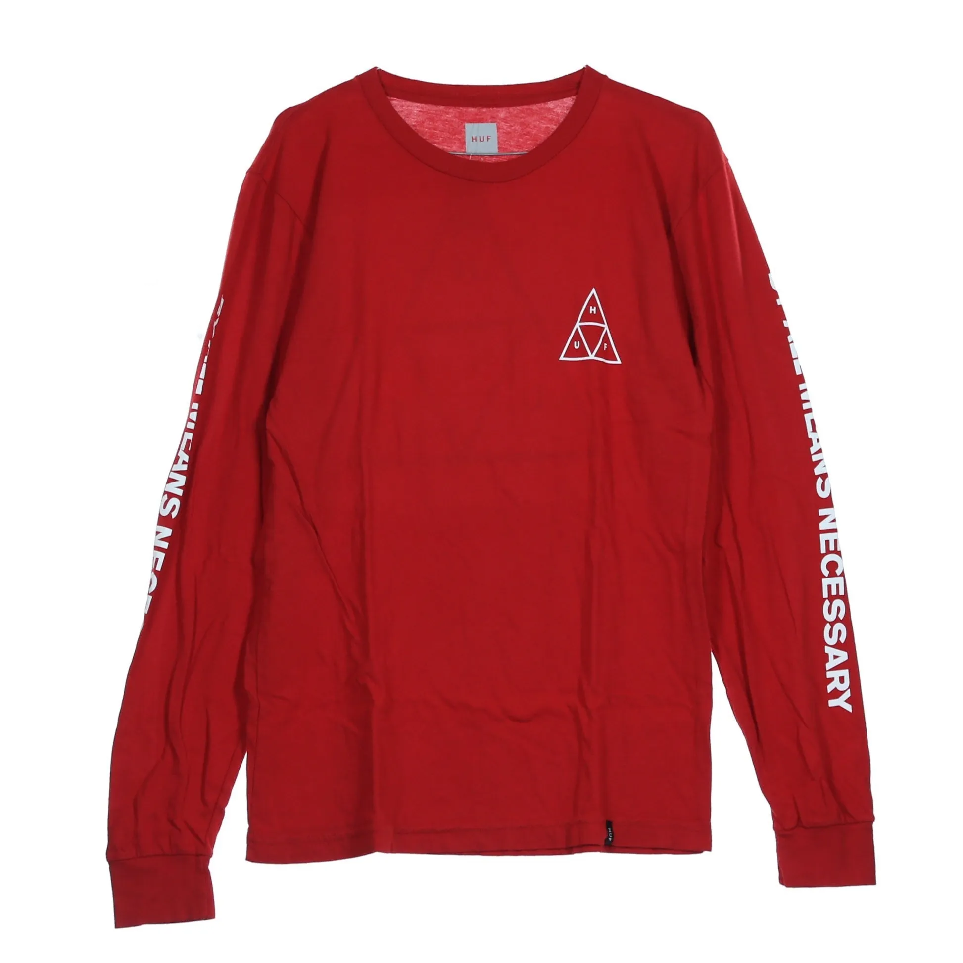 Maglietta Manica Lunga Uomo Essentials Tt L/s Resort Red