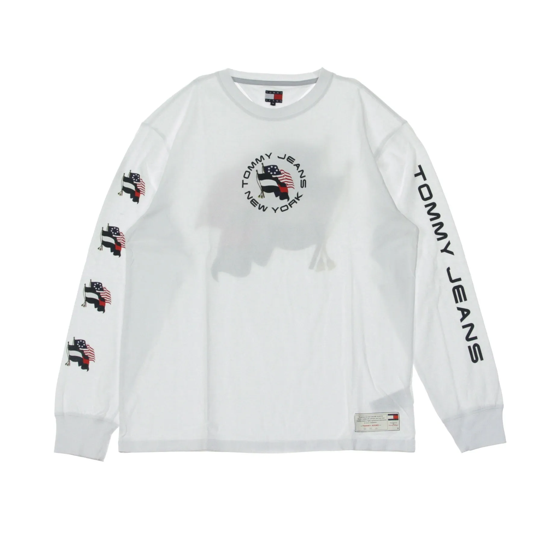 Maglietta Manica Lunga Uomo Flag Long L/s Cloud Dancer