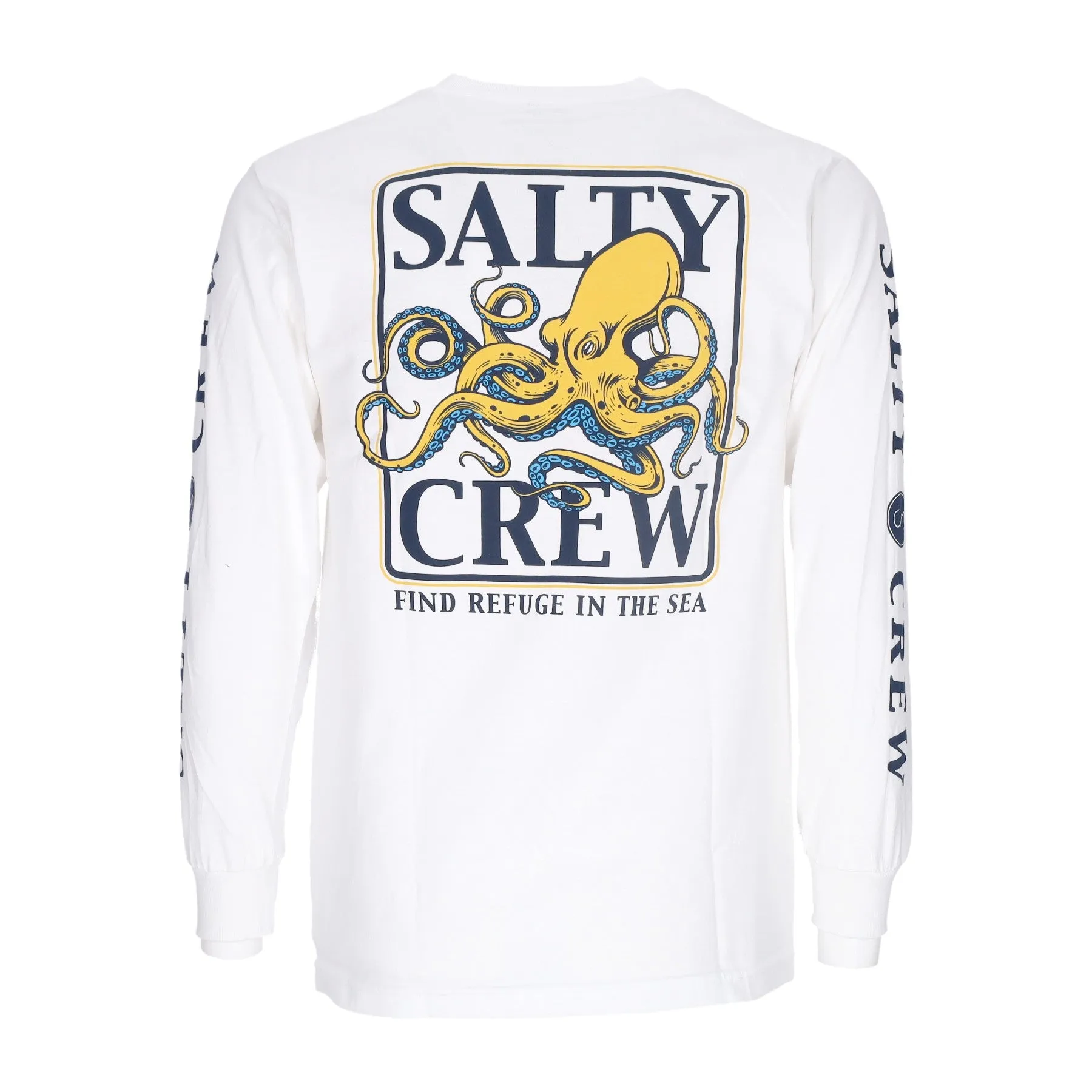 Maglietta Manica Lunga Uomo Ink Slinger Standard L/s Tee White