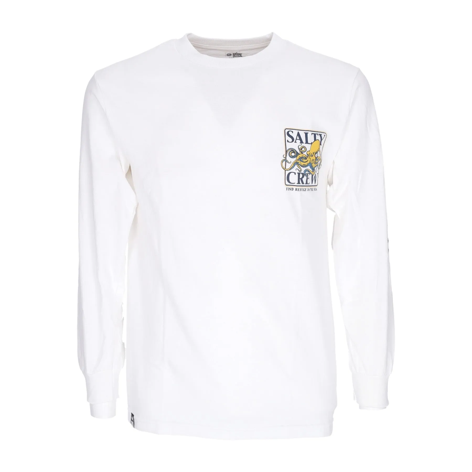 Maglietta Manica Lunga Uomo Ink Slinger Standard L/s Tee White