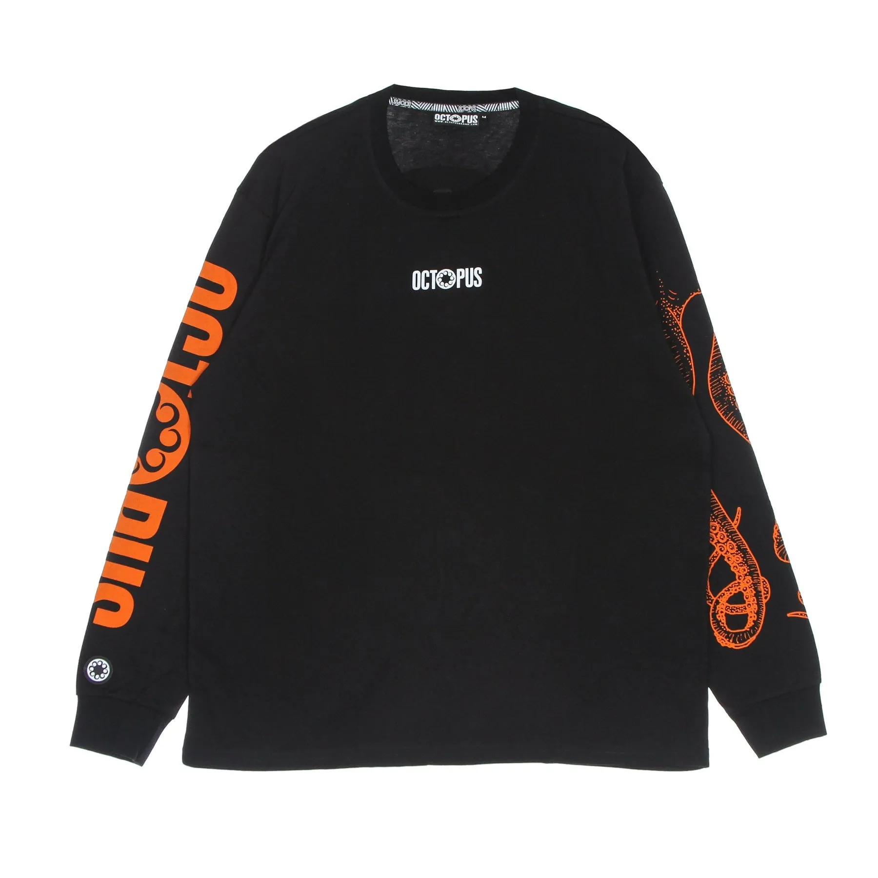 Maglietta Manica Lunga Uomo Logo L/s Tee Black