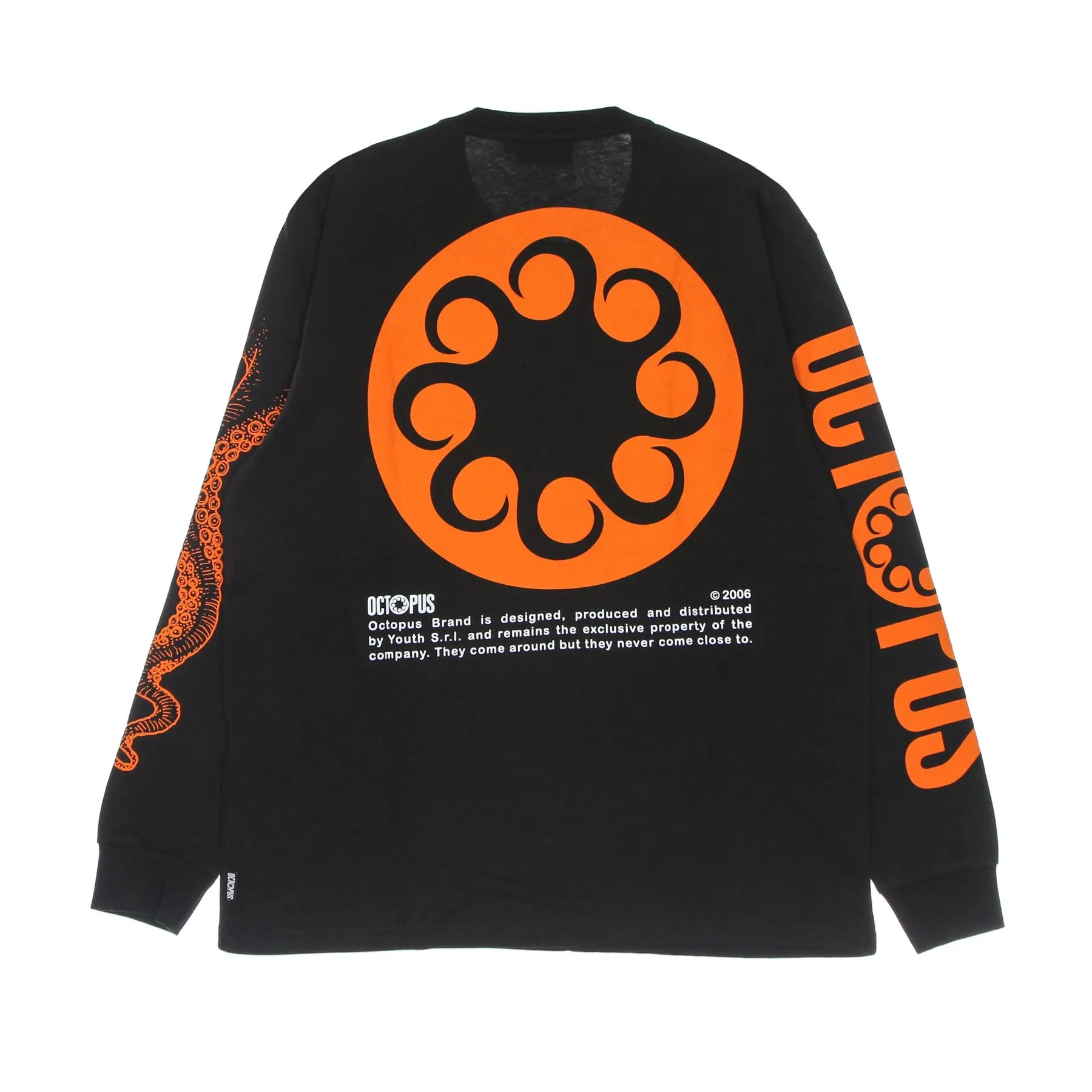 Maglietta Manica Lunga Uomo Logo L/s Tee Black