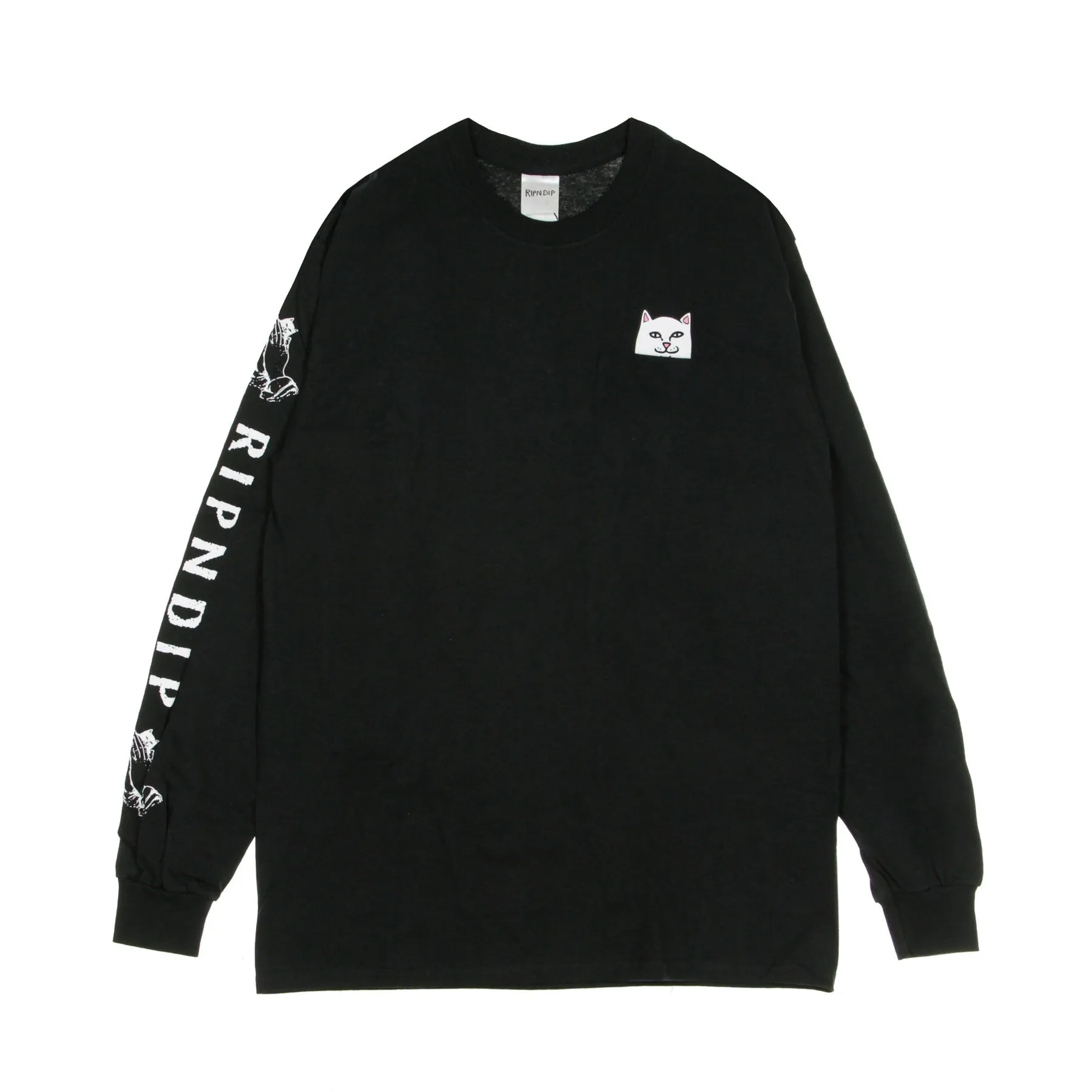 Maglietta Manica Lunga Uomo Lord Nermal L/s Black
