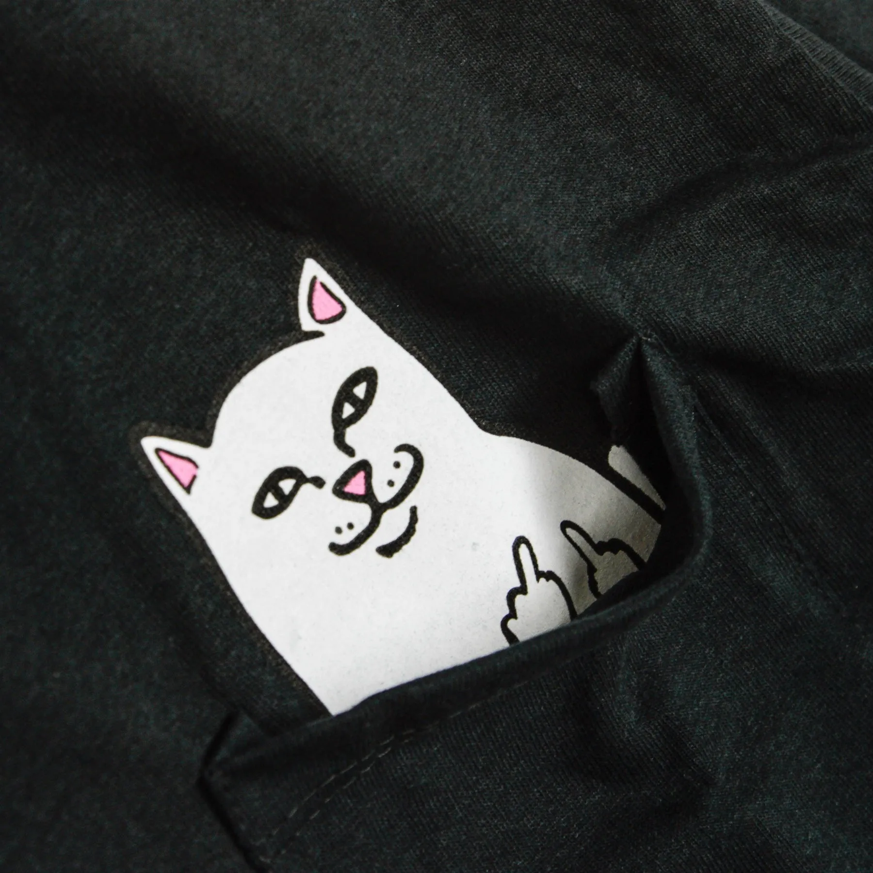 Maglietta Manica Lunga Uomo Lord Nermal L/s Black