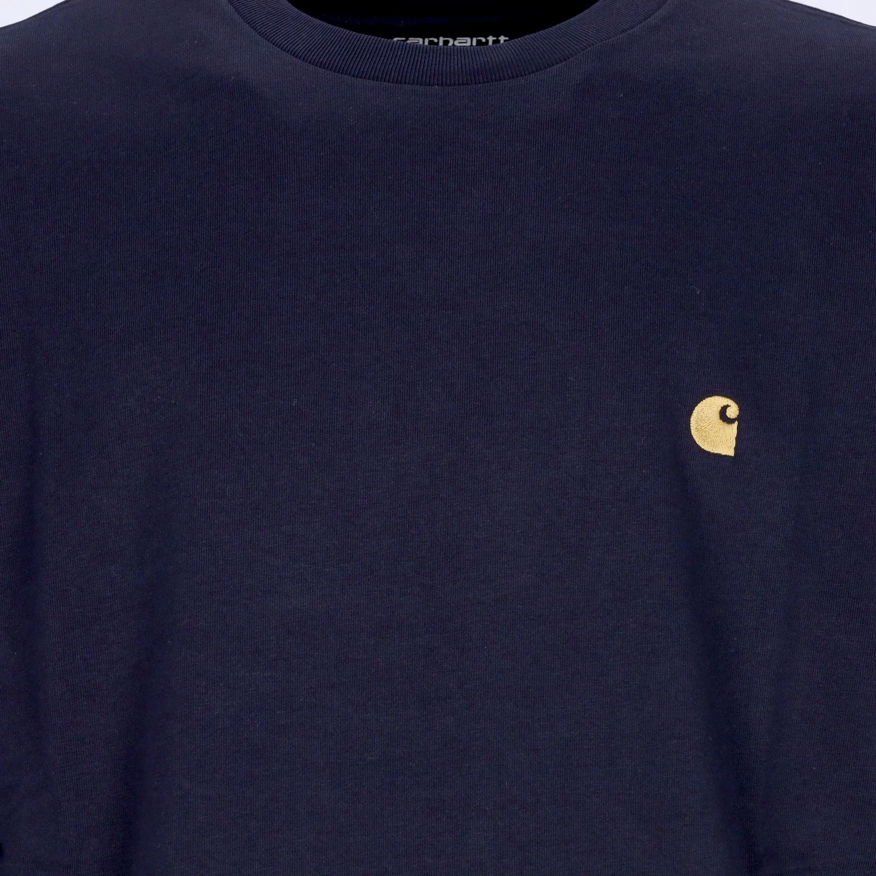 Maglietta Manica Lunga Uomo L/s Chase T-shirt Dark Navy/gold