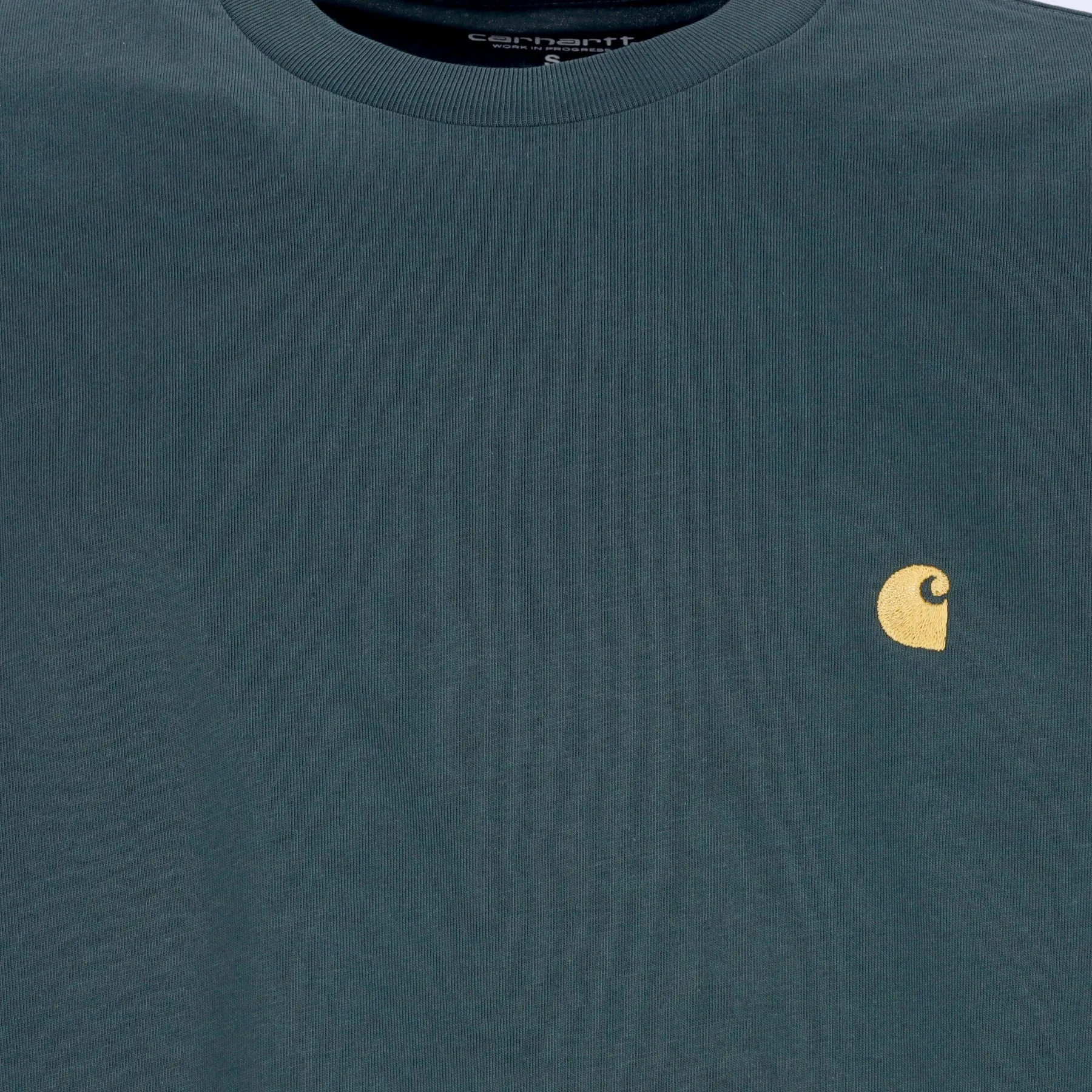 Maglietta Manica Lunga Uomo L/s Chase T-shirt Juniper/gold