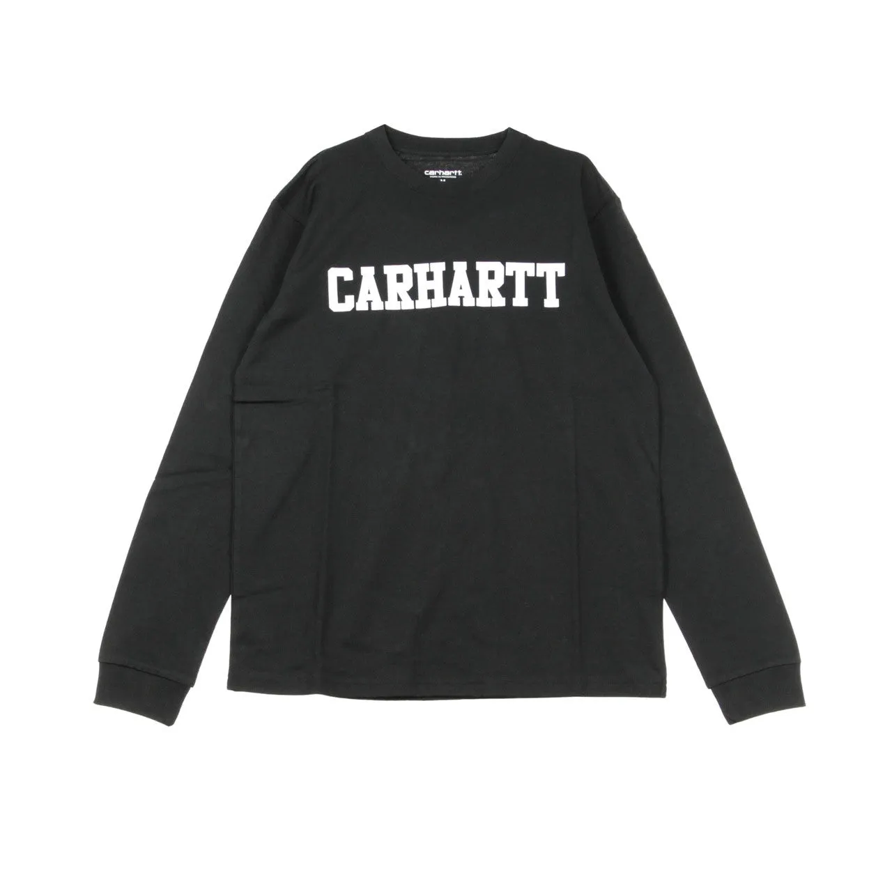 Maglietta Manica Lunga Uomo L/s College Tee Black/white