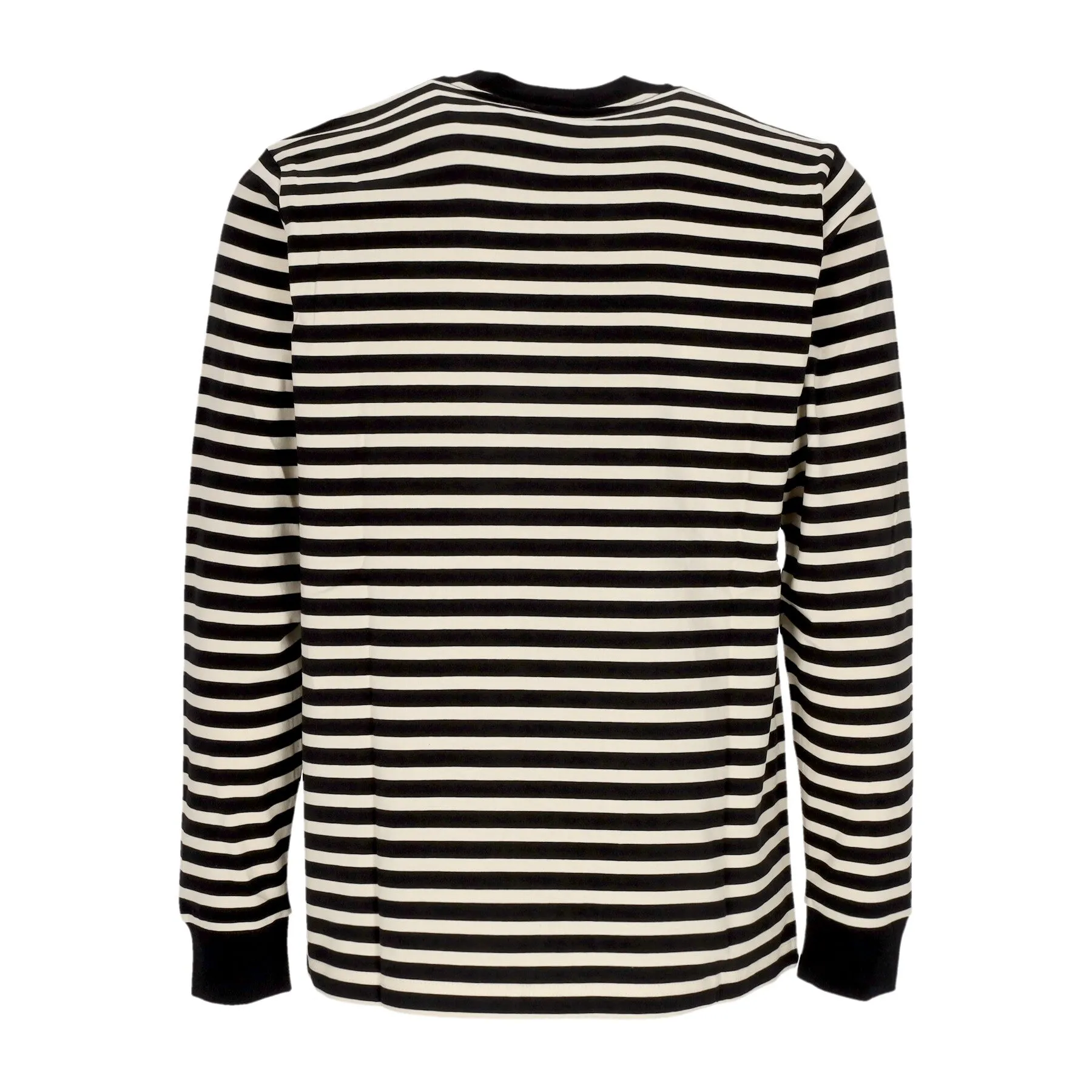 Maglietta Manica Lunga Uomo L/s Seidler Pocket Tee Seidler Stripe/salt/black