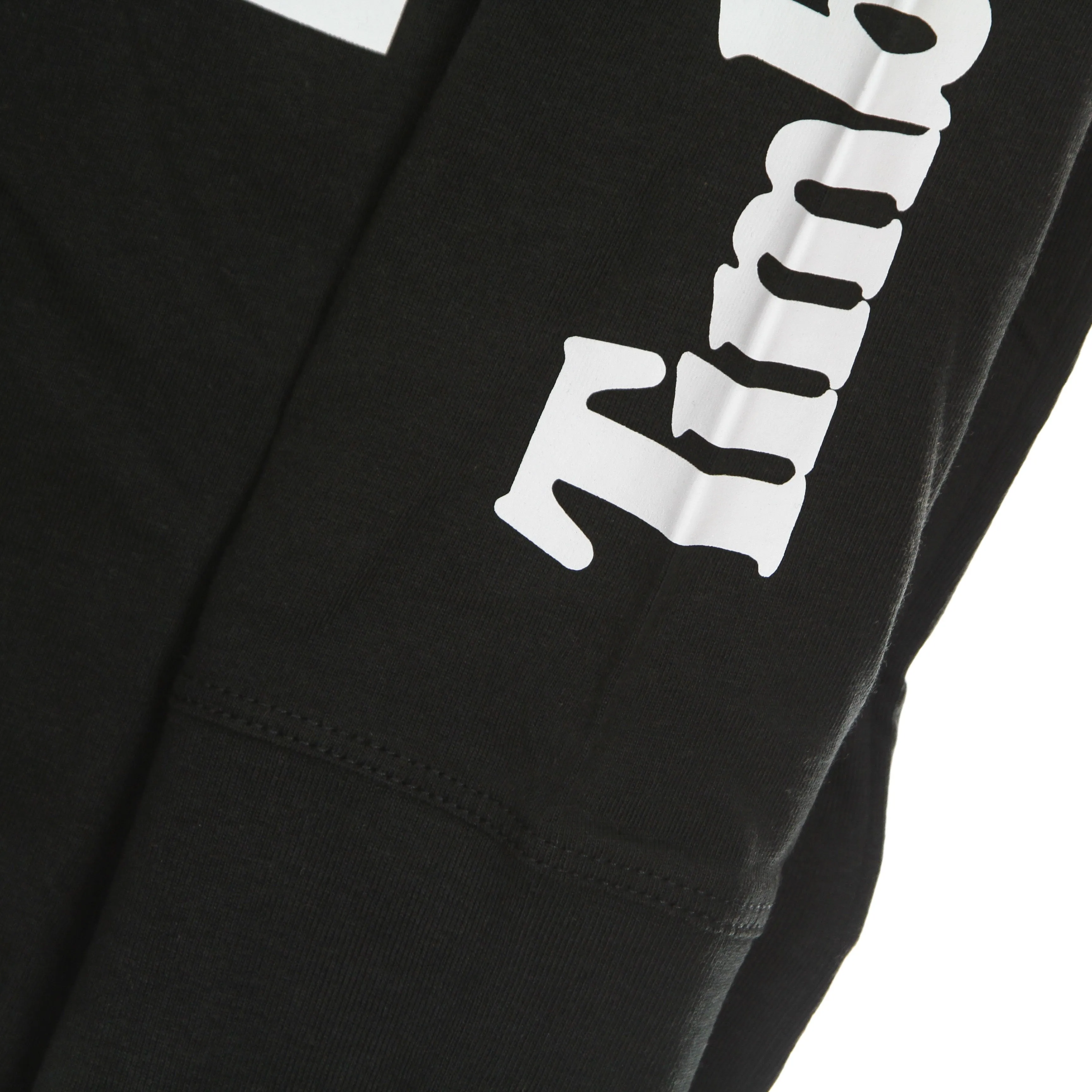 Maglietta Manica Lunga Uomo L/s Stack Logo Tee Black/white
