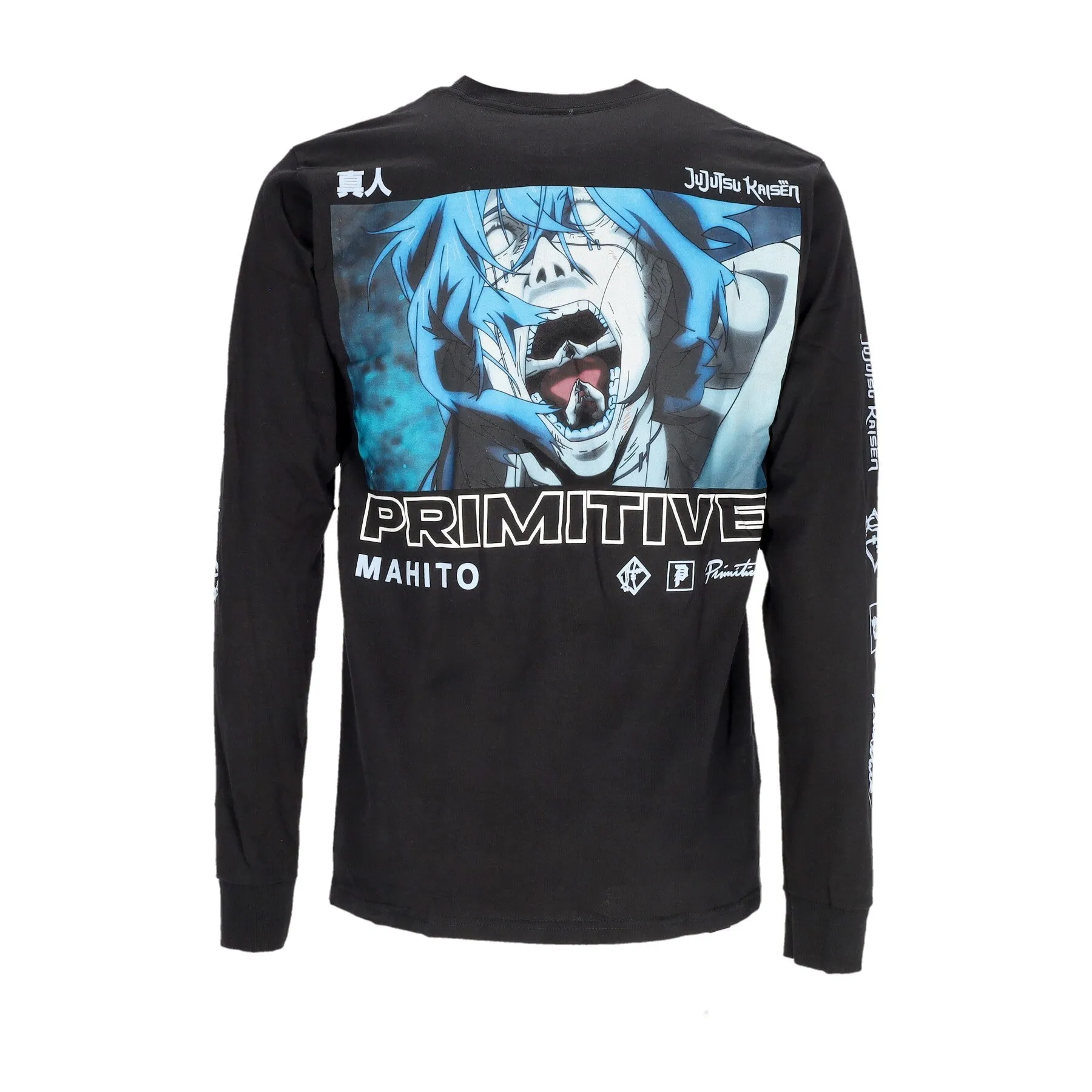 Maglietta Manica Lunga Uomo Mahito L/s Tee X Jujutsu Kaisen Black