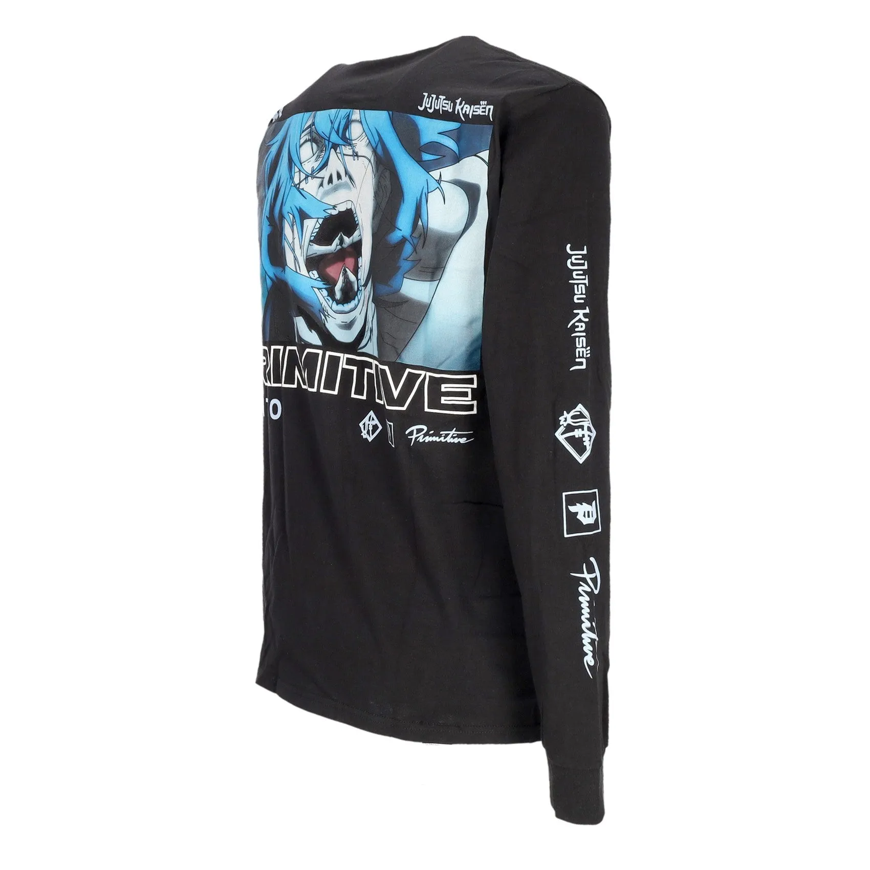 Maglietta Manica Lunga Uomo Mahito L/s Tee X Jujutsu Kaisen Black