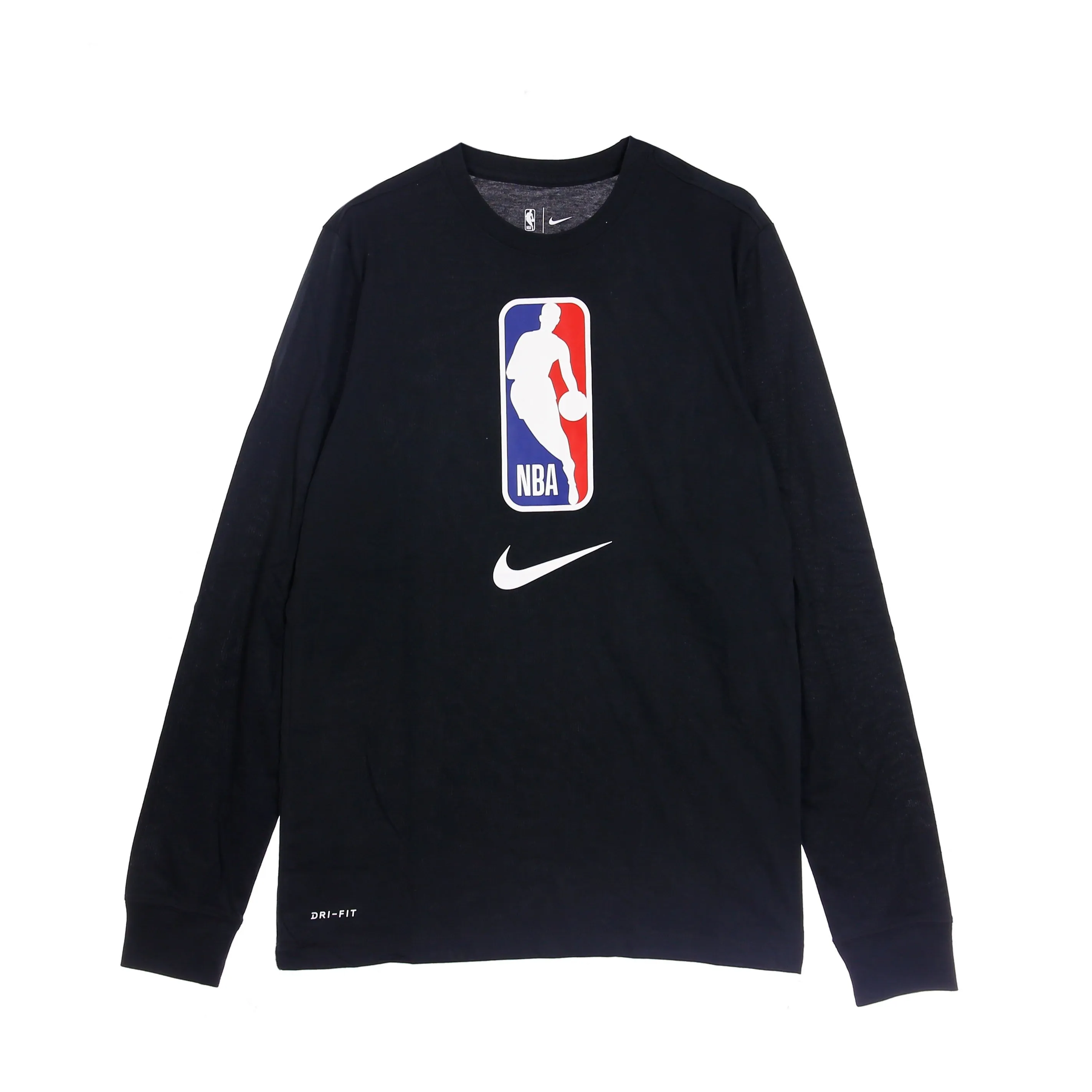 Maglietta Manica Lunga Uomo Nba Team 31 Dry Fit Tee Black