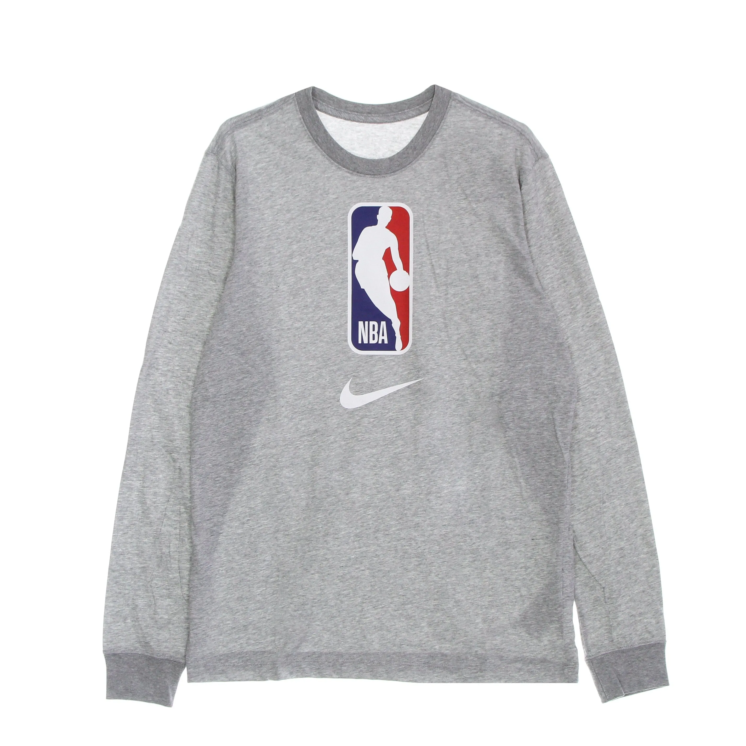 Maglietta Manica Lunga Uomo Nba Team 31 Dry Fit Tee Dk Grey Heather
