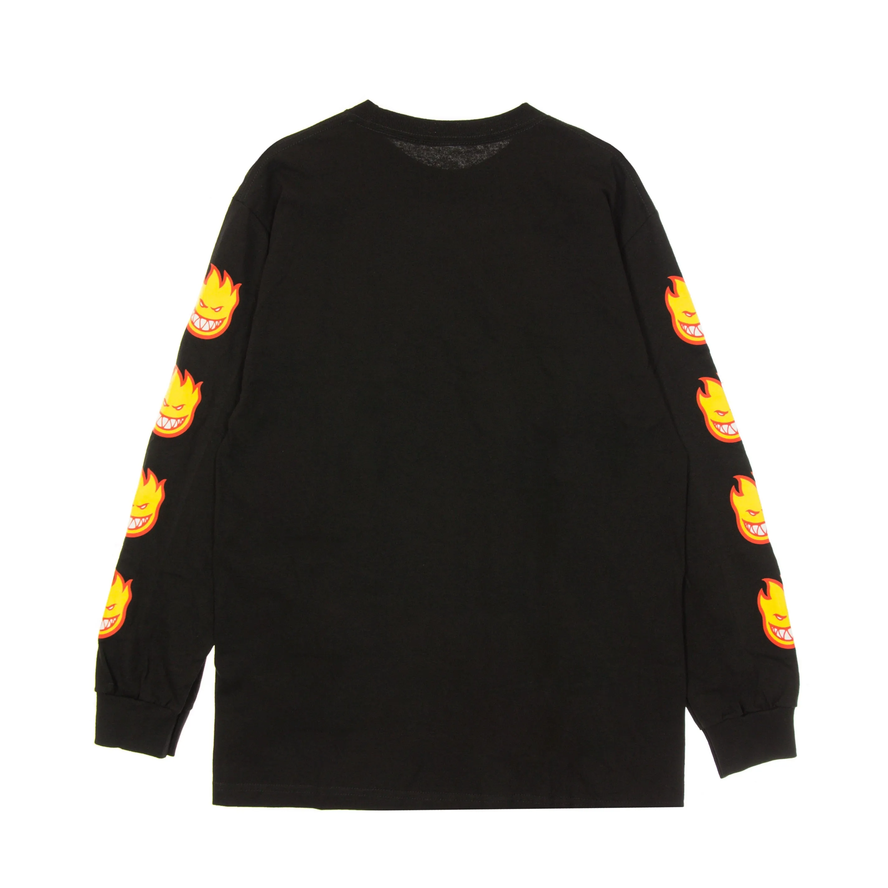 Maglietta Manica Lunga Uomo Old E Bighead Fill L/s Tee Black/red/yellow