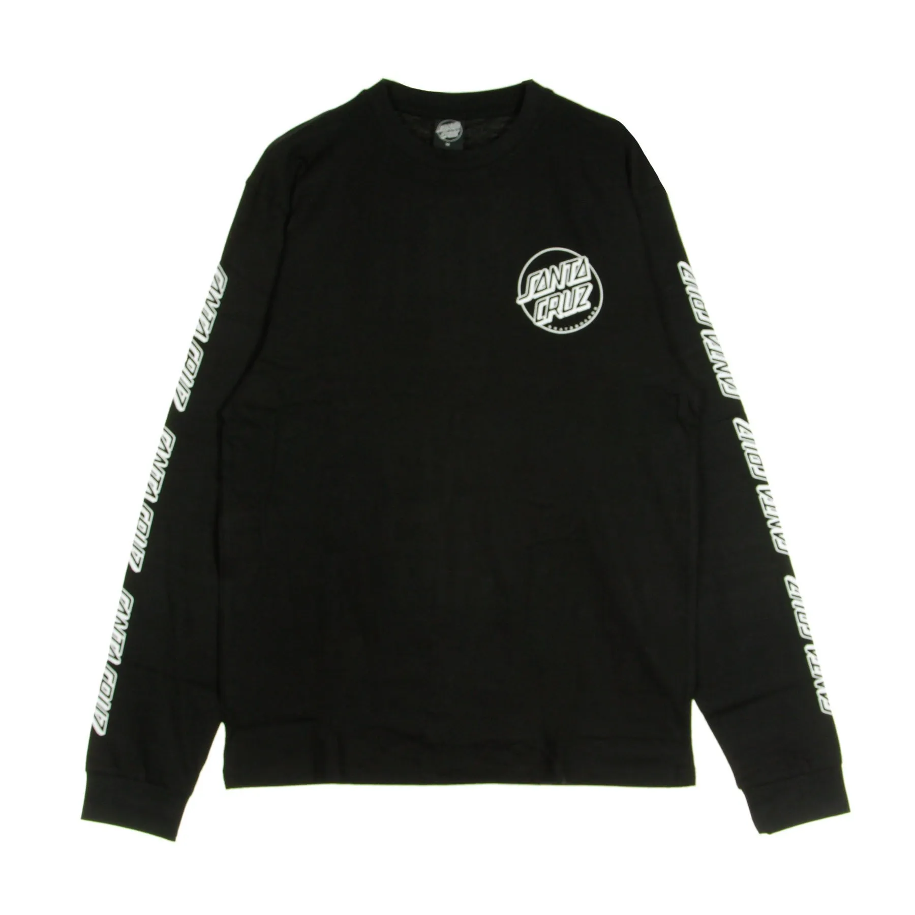 Maglietta Manica Lunga Uomo Opus Dot Sleeves L/s Tee Black