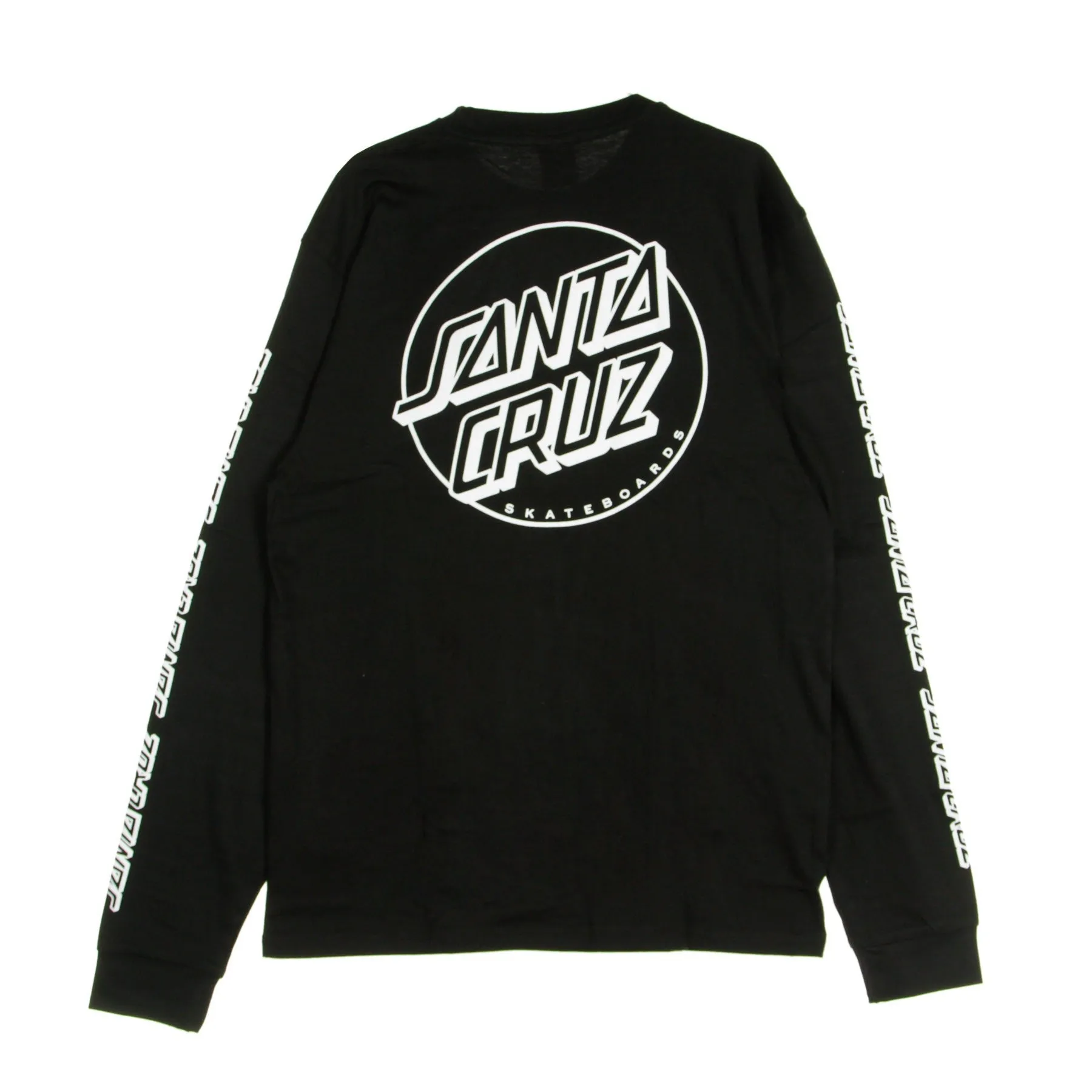Maglietta Manica Lunga Uomo Opus Dot Sleeves L/s Tee Black