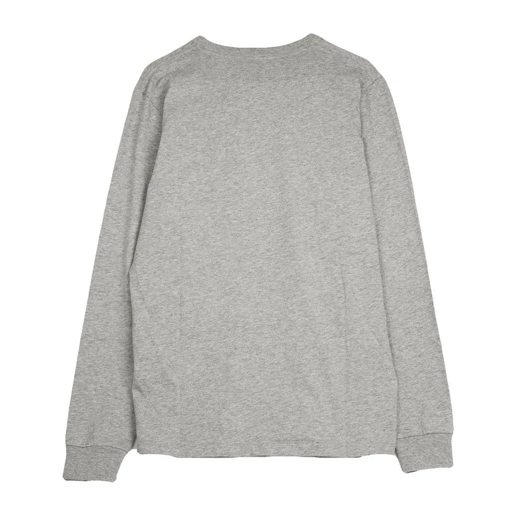 Maglietta Manica Lunga Uomo Pocket L/s Grey Heather