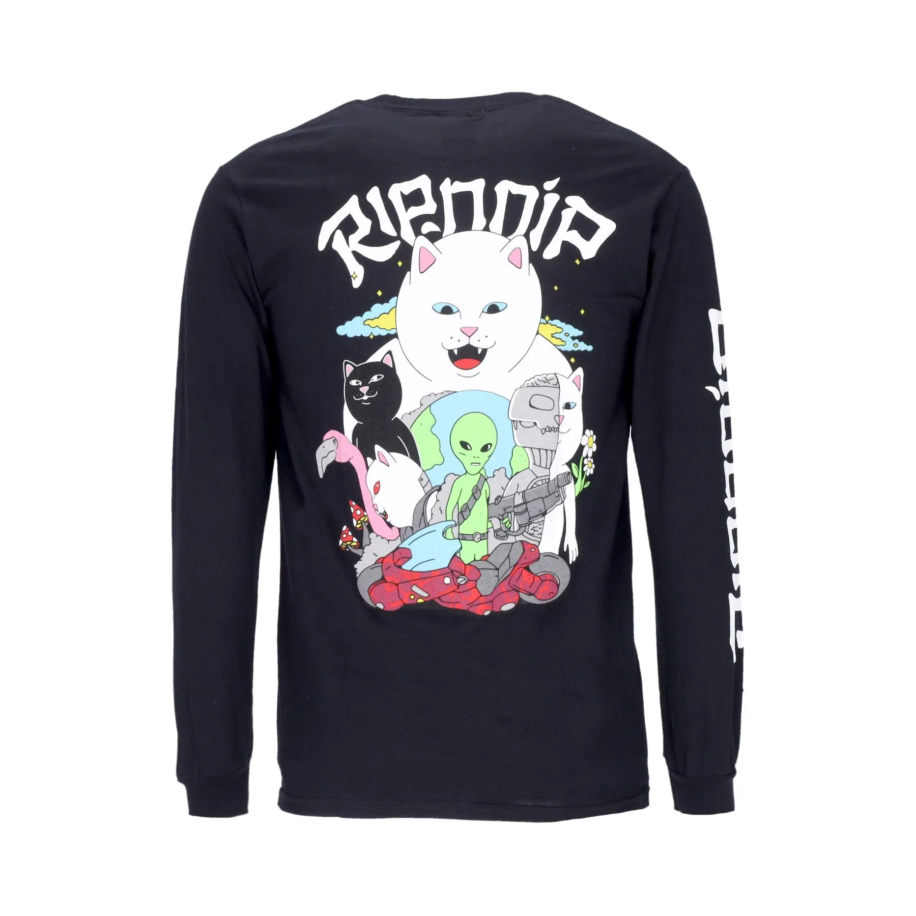 Maglietta Manica Lunga Uomo Runaway L/s Tee Black