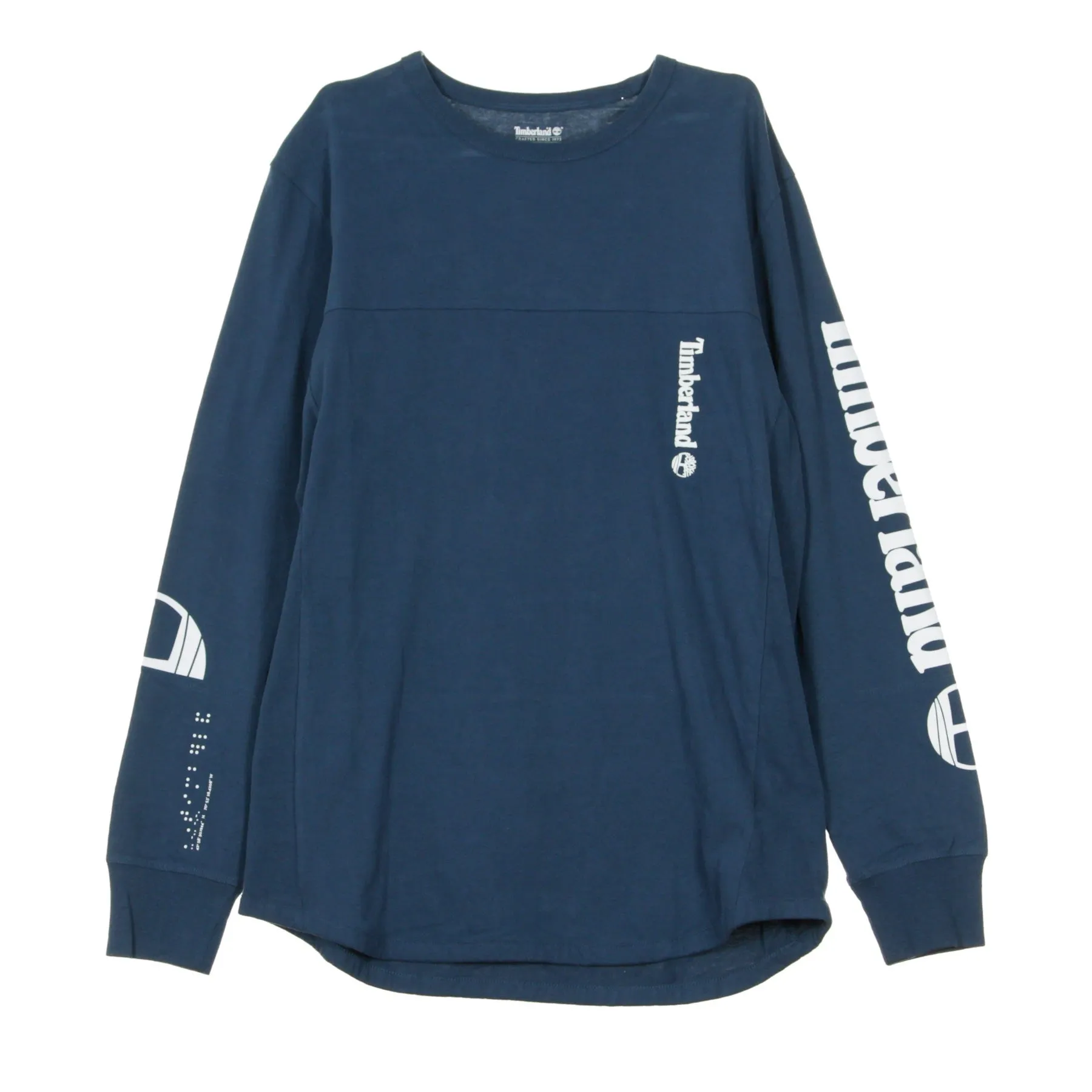 Maglietta Manica Lunga Uomo Statement Style Q4 L/s Denim