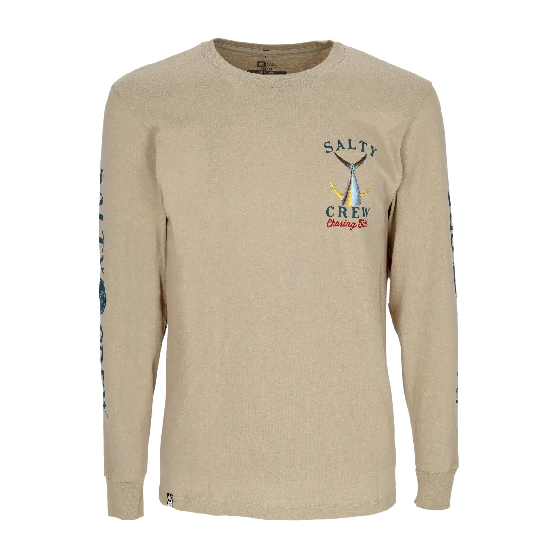 Maglietta Manica Lunga Uomo Tailed L/s Khaki Heather