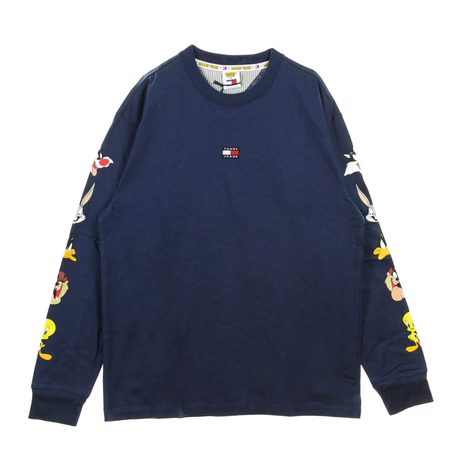 Maglietta Manica Lunga Uomo Tommy Longsleeve M3 X Looney Tunes Dark Ink