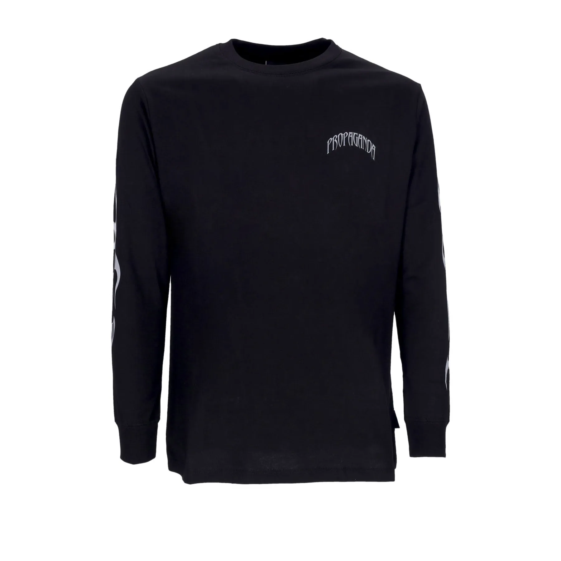Maglietta Manica Lunga Uomo Triangle Skeleton L/s Tee Black