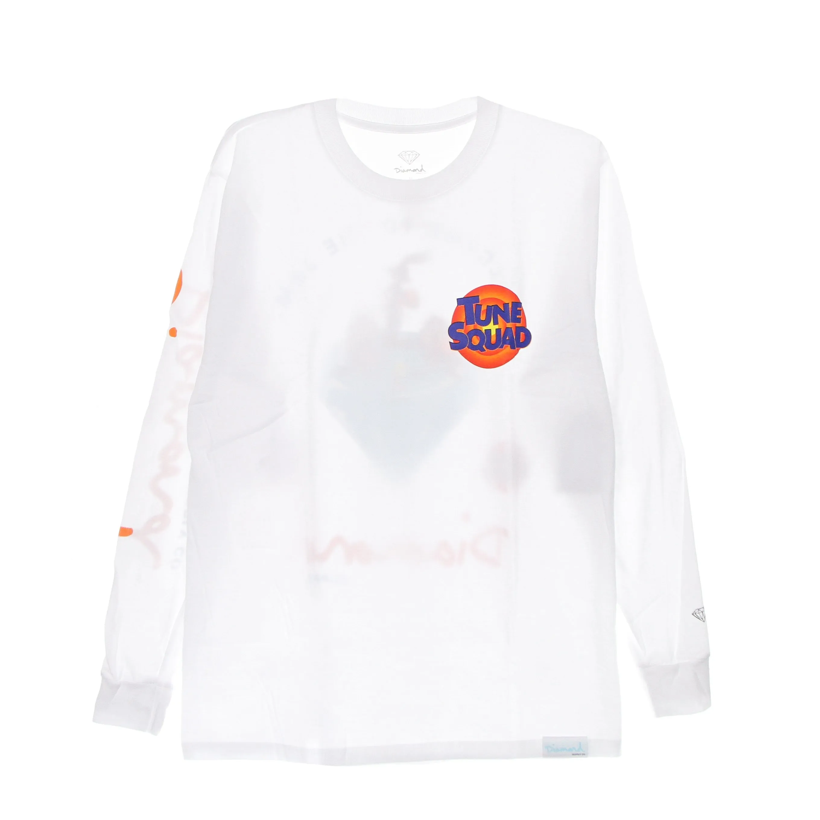 Maglietta Manica Lunga Uomo Welcome To The Jam L/s Tee X Space Jam 2 White